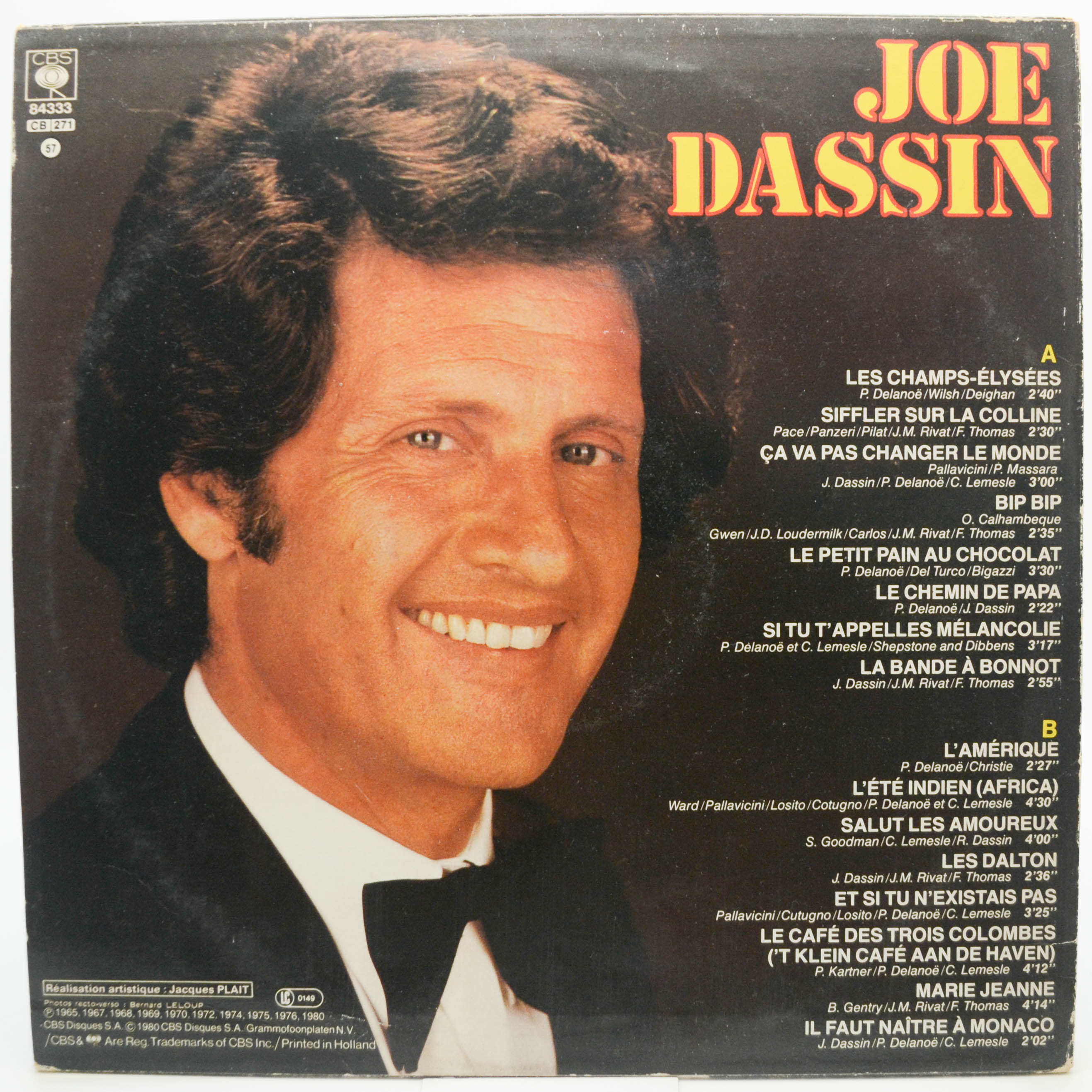 Joe Dassin — Joe Dassin, 1980