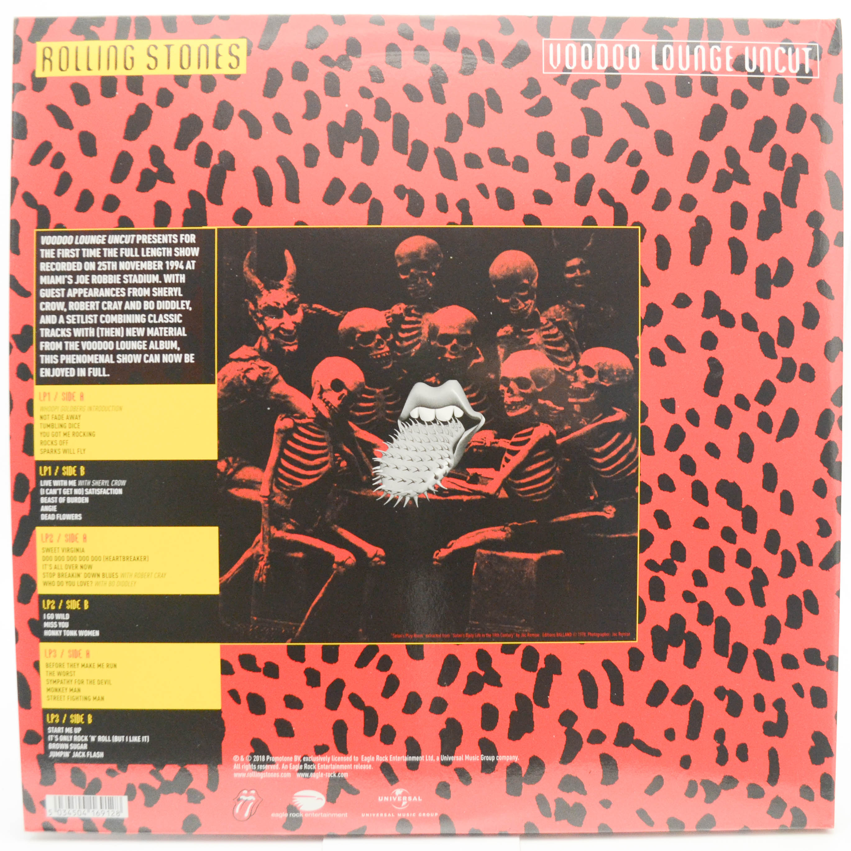 Rolling Stones — Voodoo Lounge Uncut (3LP), 2018