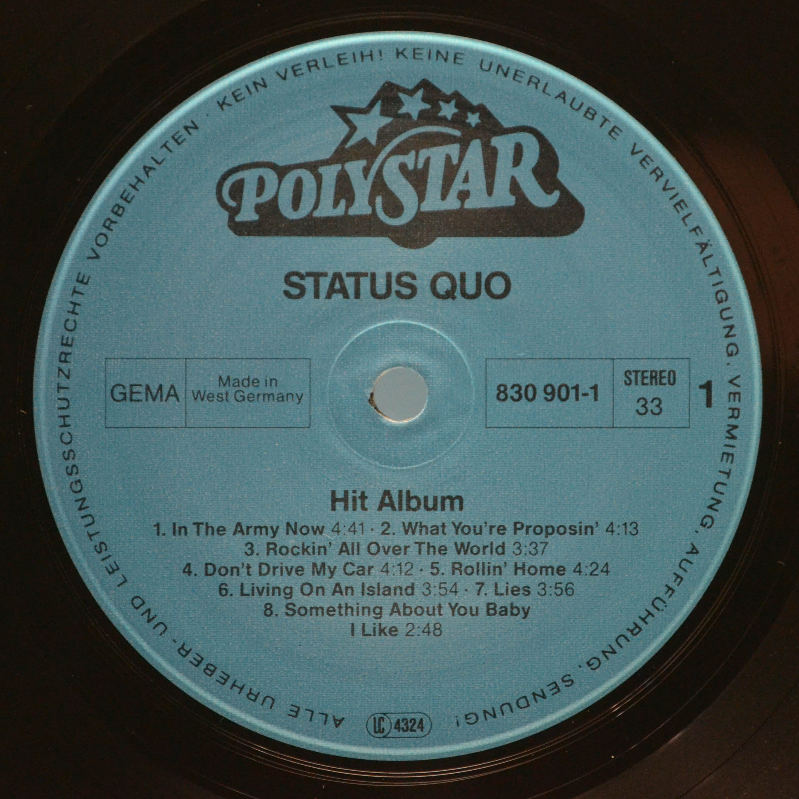 Status Quo — Hit Album, 1988