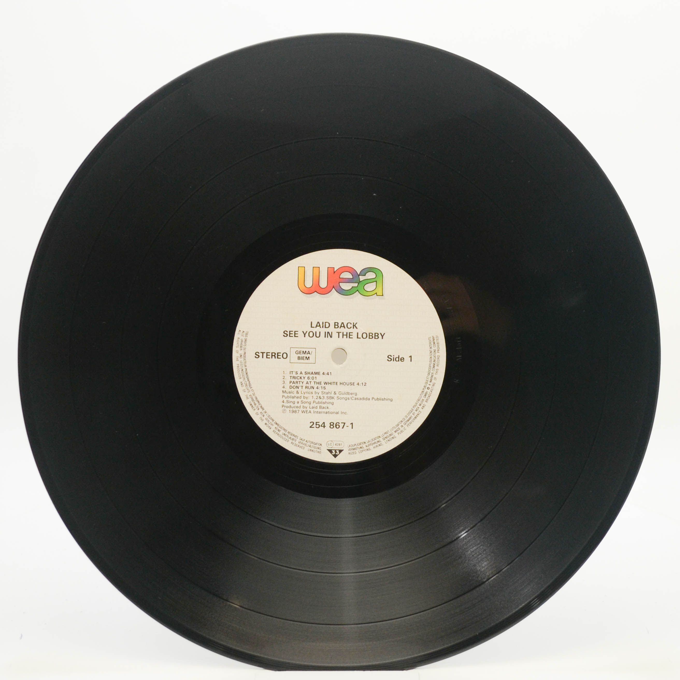 Laid Back — See You In The Lobby, 1987