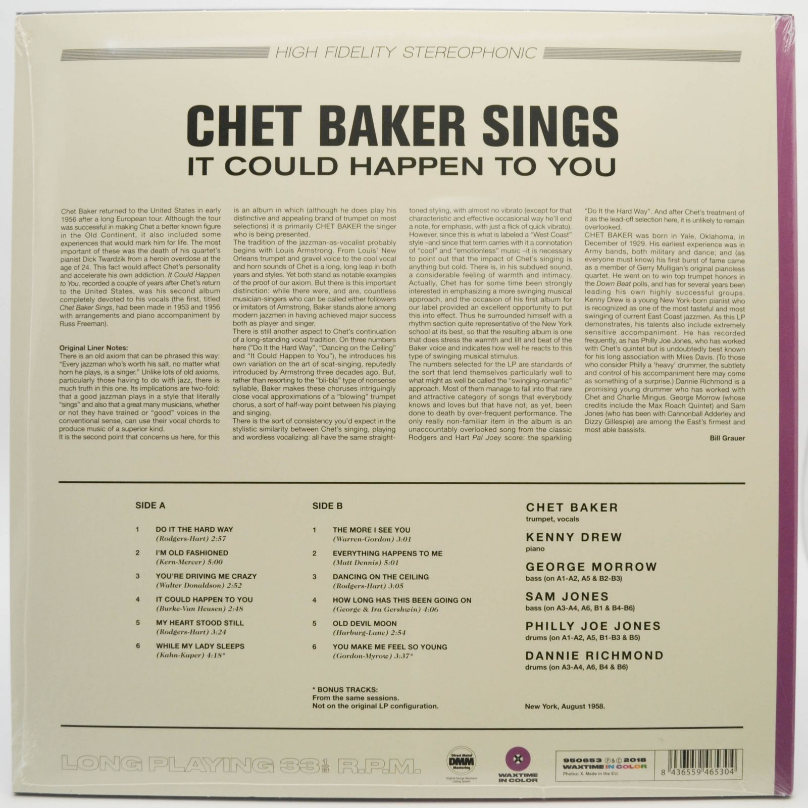 Chet Baker — It Could Happen To You, 1958