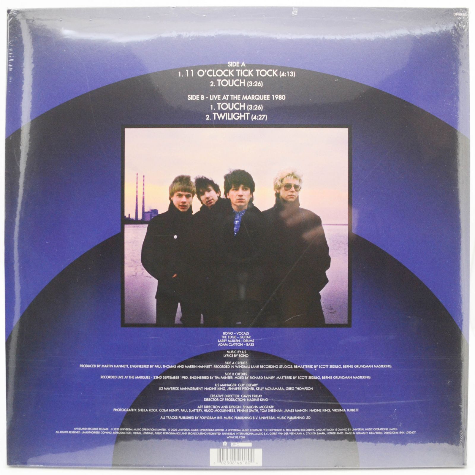 U2 — 11 O'Clock Tick Tock, 2020