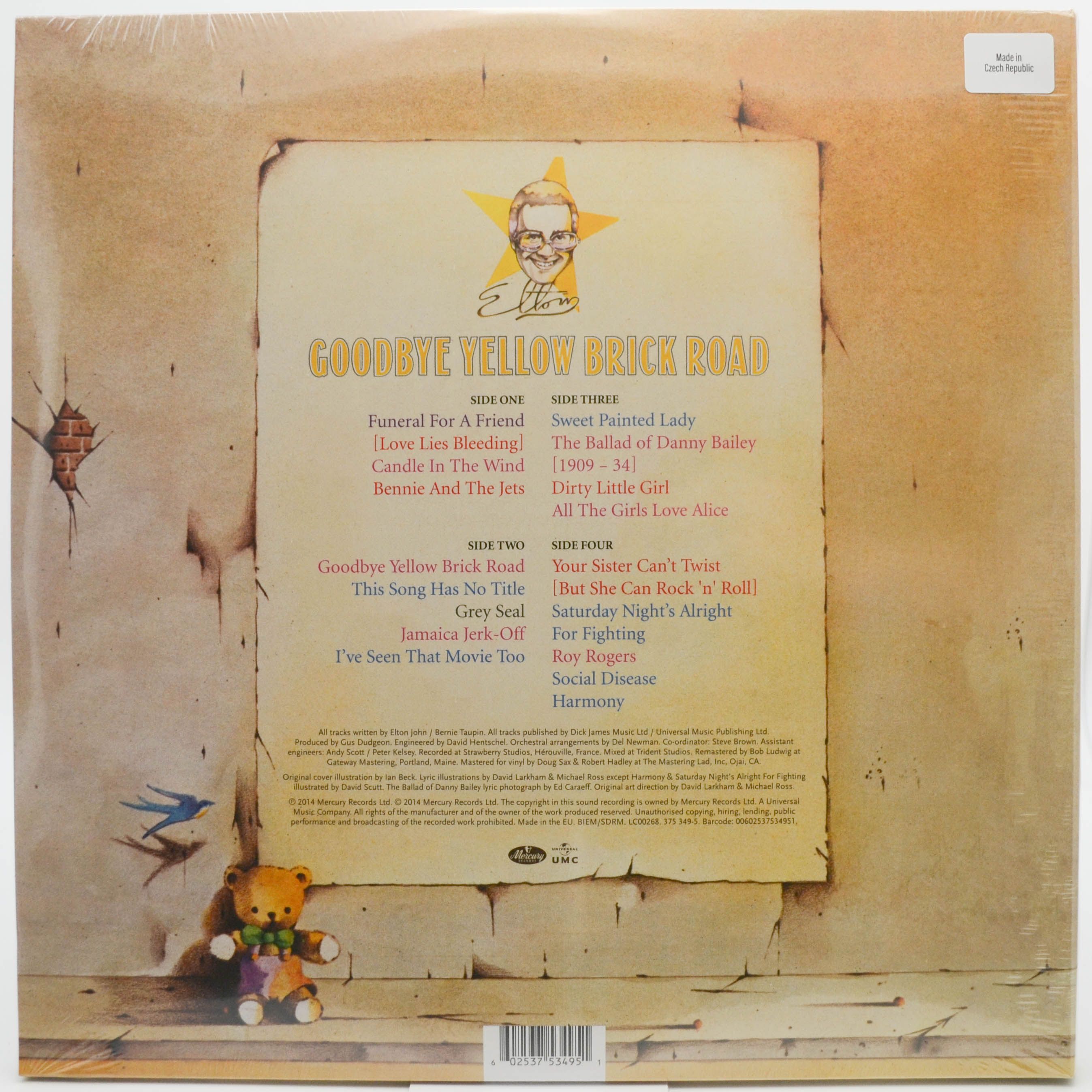 Elton John — Goodbye Yellow Brick Road (2LP), 1973