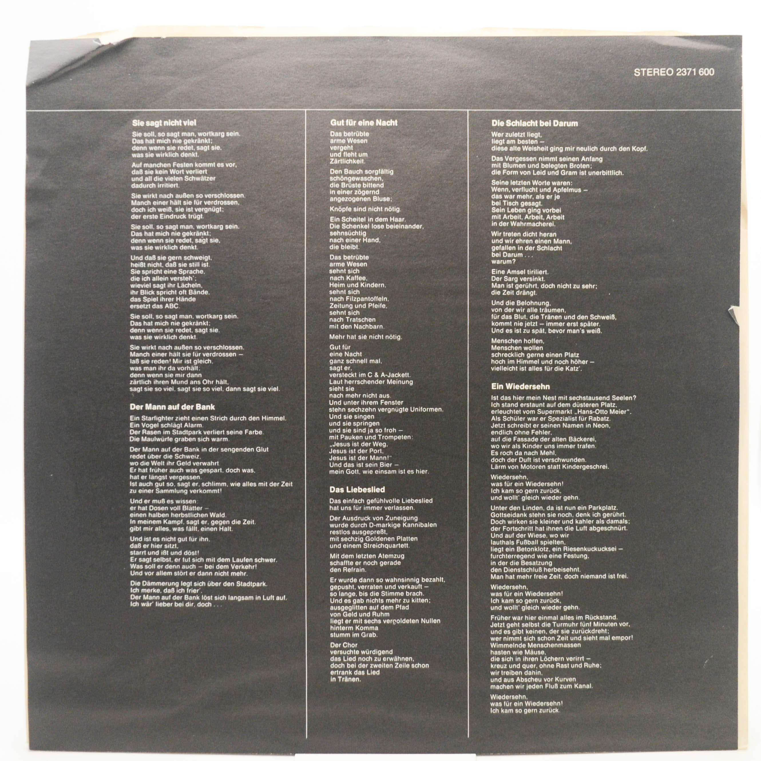 Herman Van Veen — Wunder Was, 1975