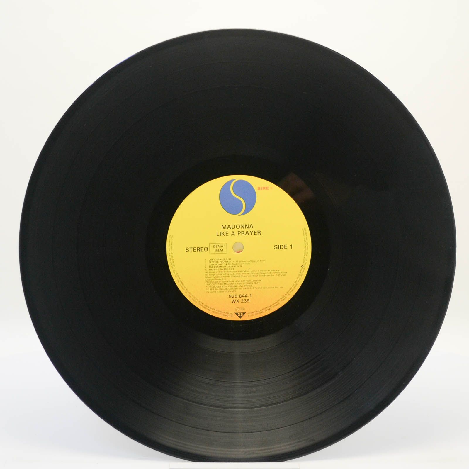 Madonna — Like A Prayer, 1989