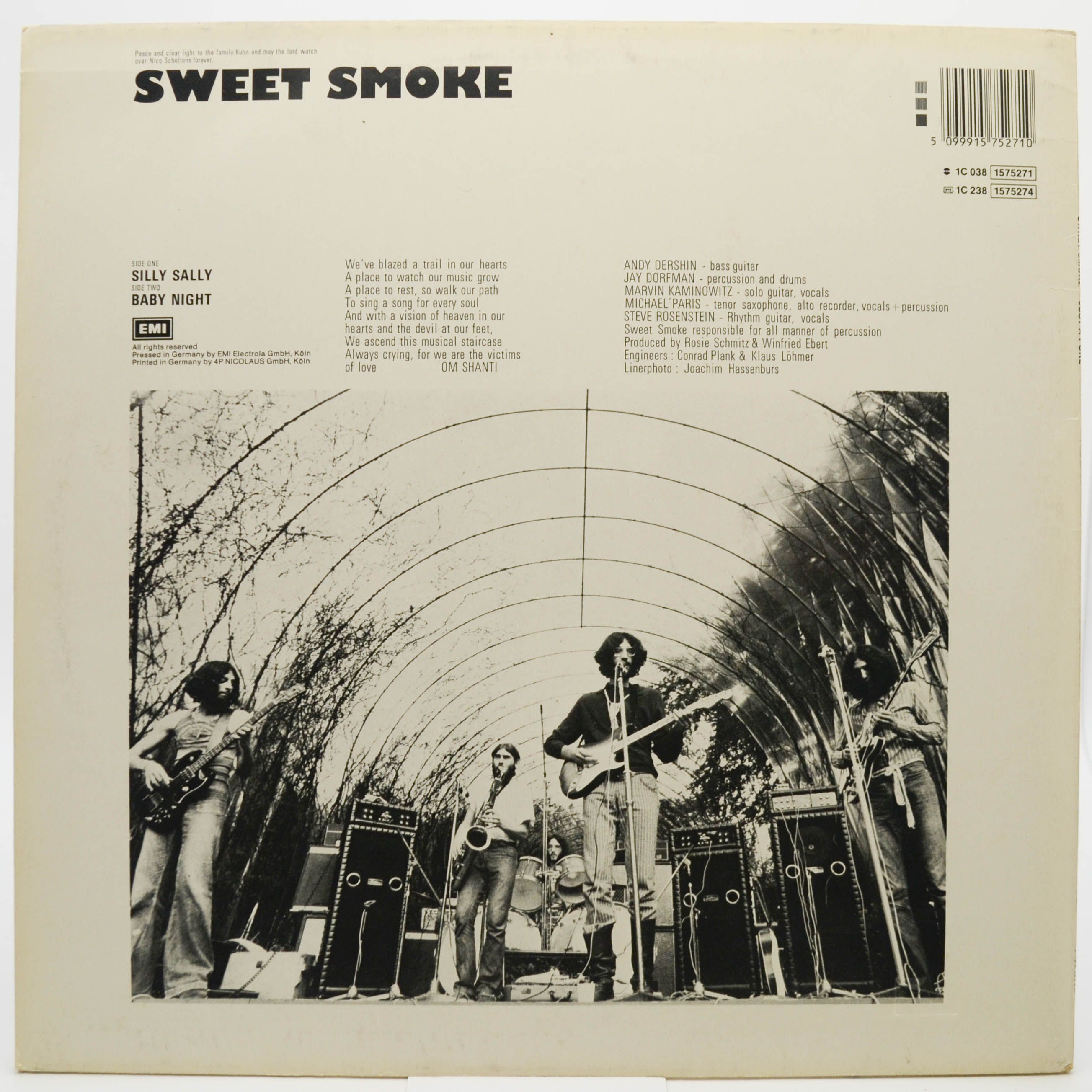 Sweet Smoke — Just A Poke, 1970