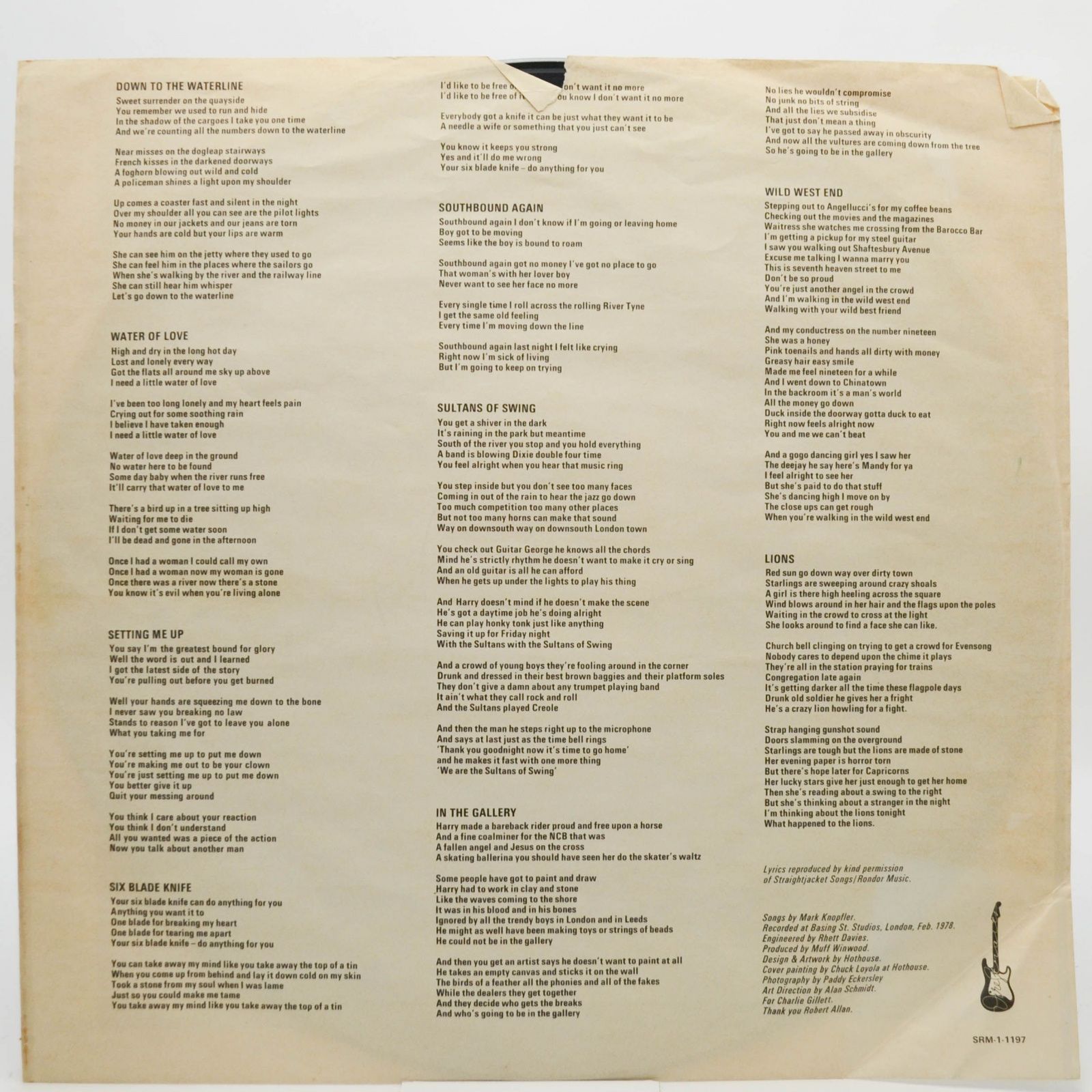 Dire Straits — Dire Straits, 1978