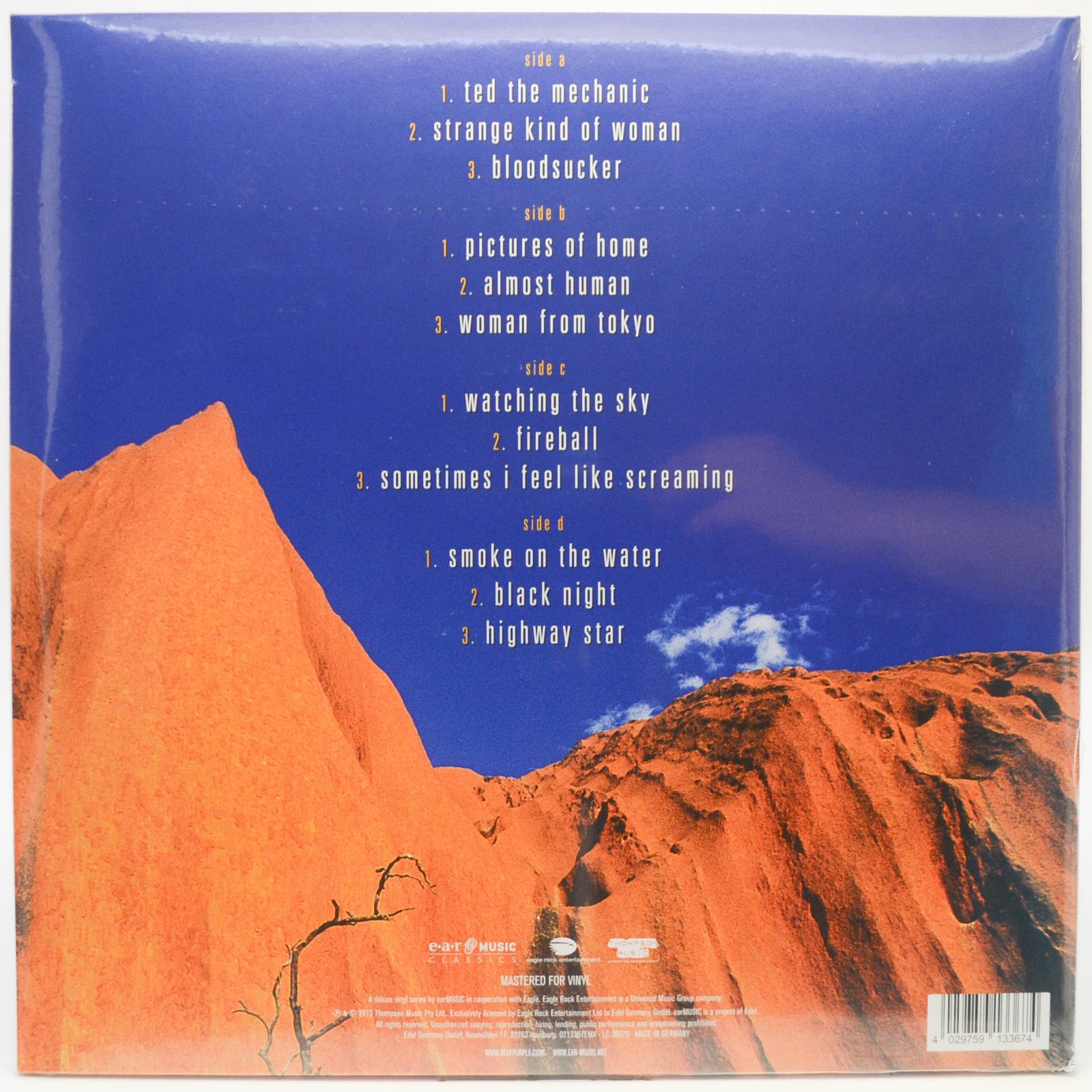 Deep Purple — Total Abandon - Australia '99 (2LP), 1999