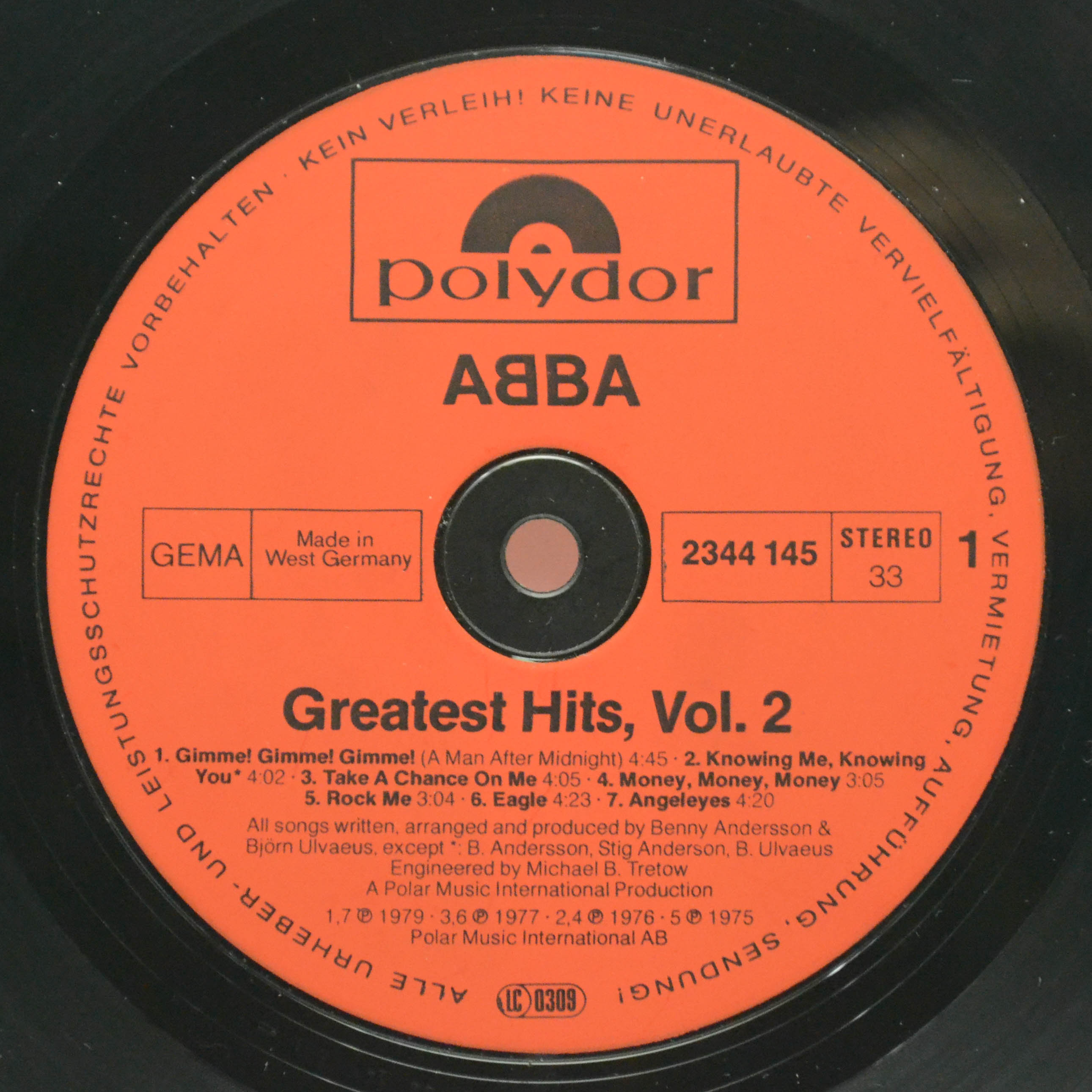 ABBA — Greatest Hits Vol. 2, 1979