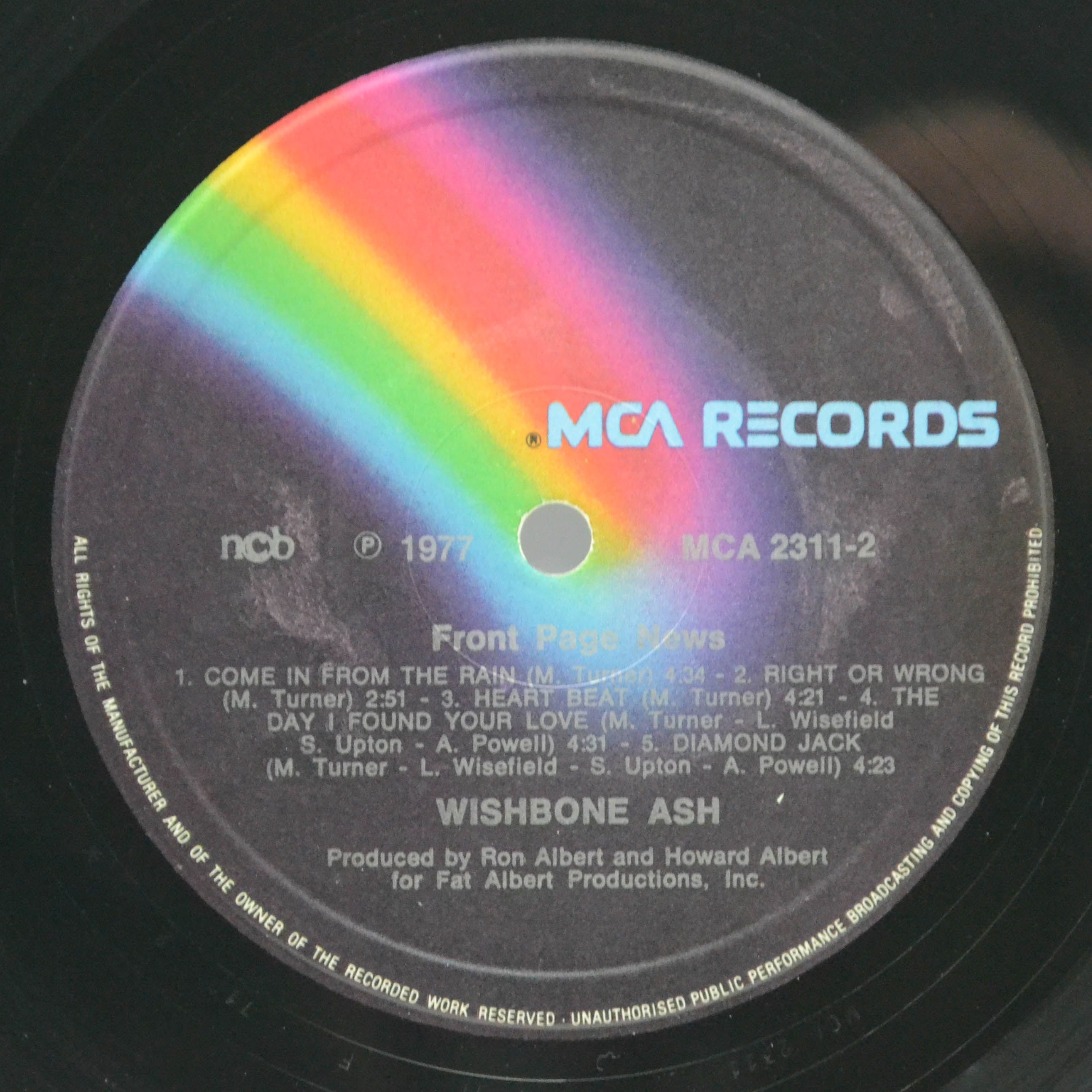 Wishbone Ash — Front Page News, 1977