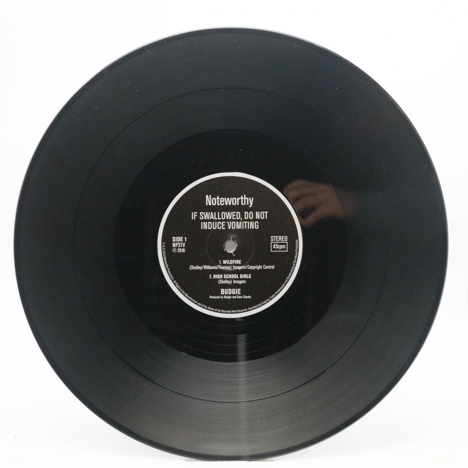 Budgie — If Swallowed, Do Not Induce Vomiting, 1980