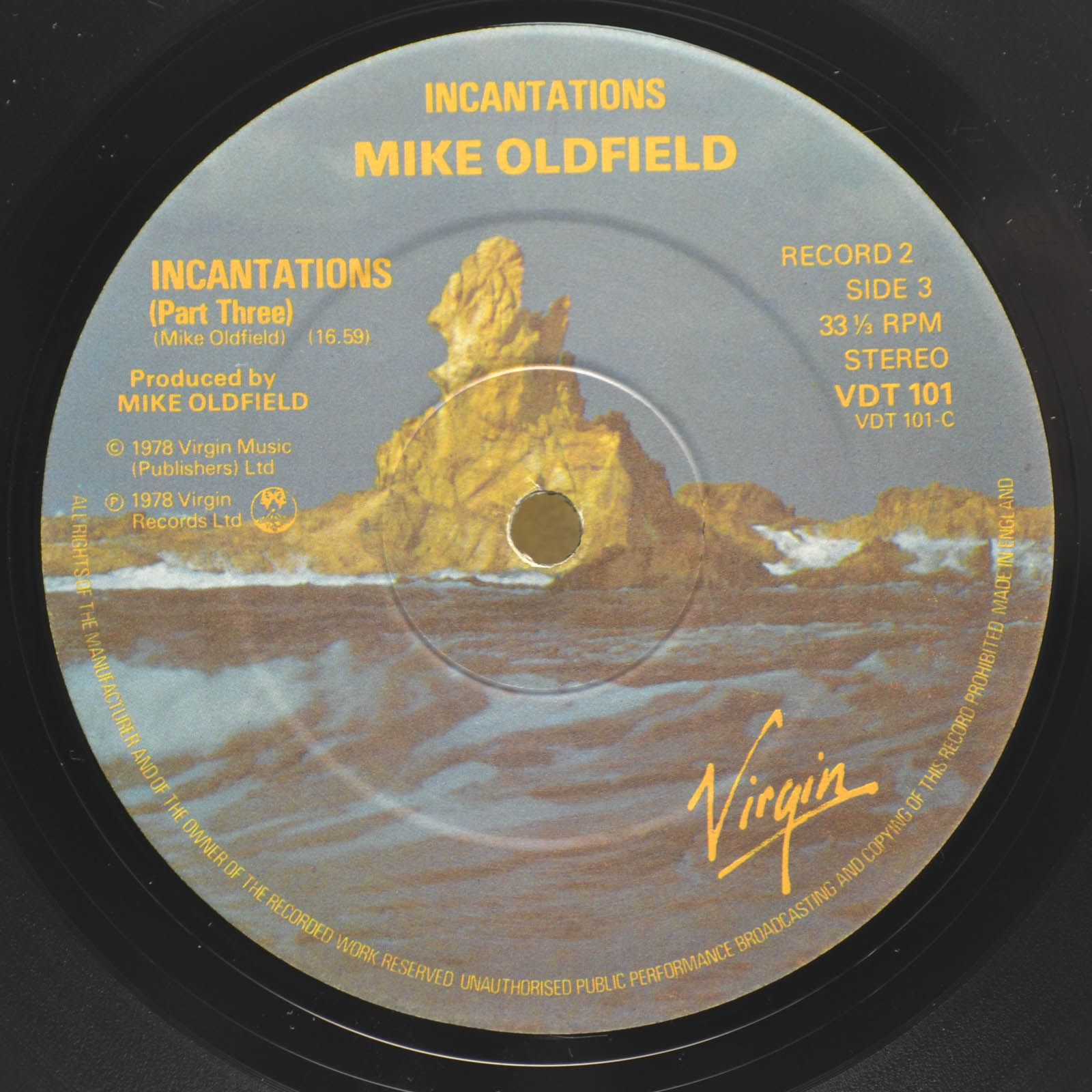 Mike Oldfield — Incantations (2LP, 1-st, UK), 1978
