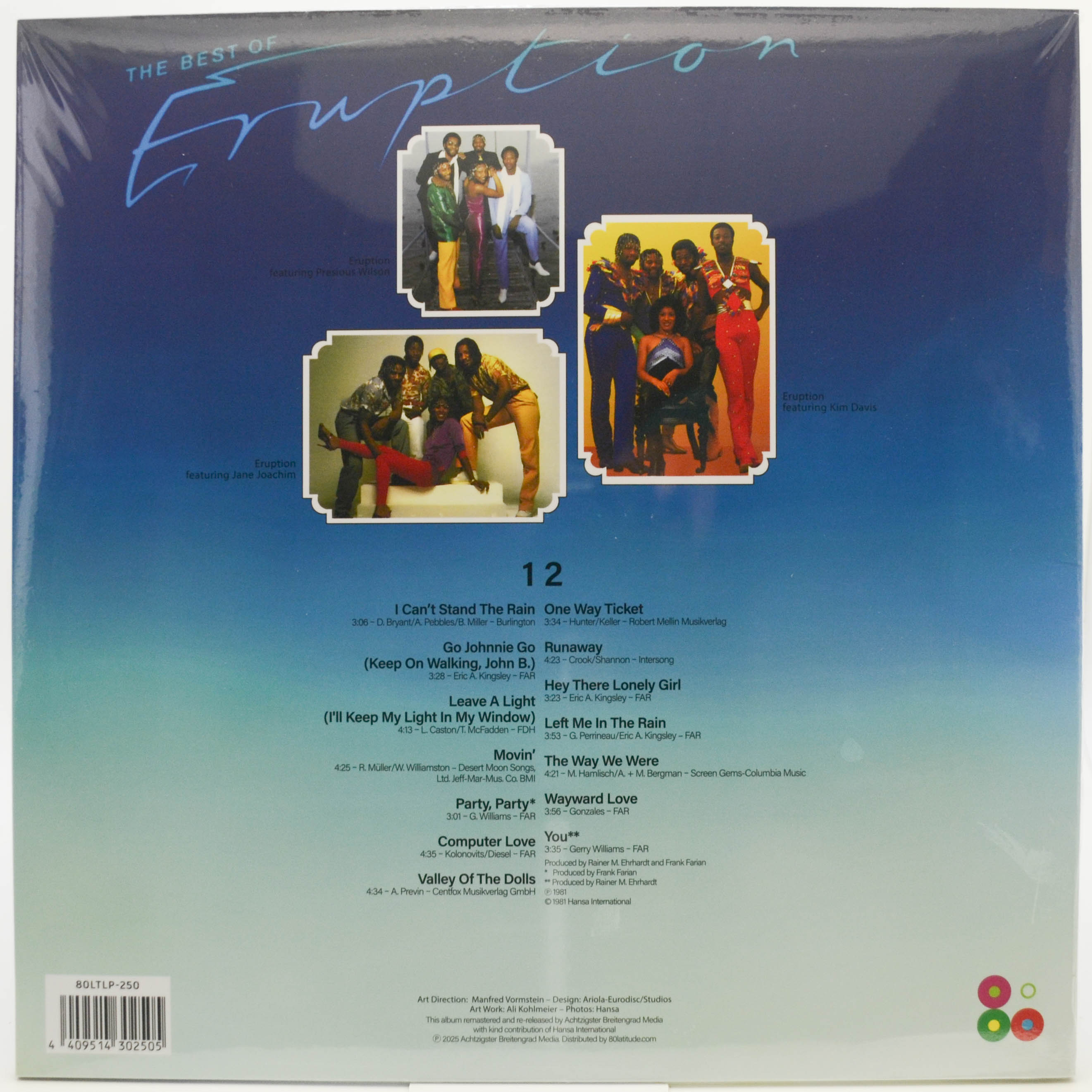 Eruption — The Best Of Eruption, 1981
