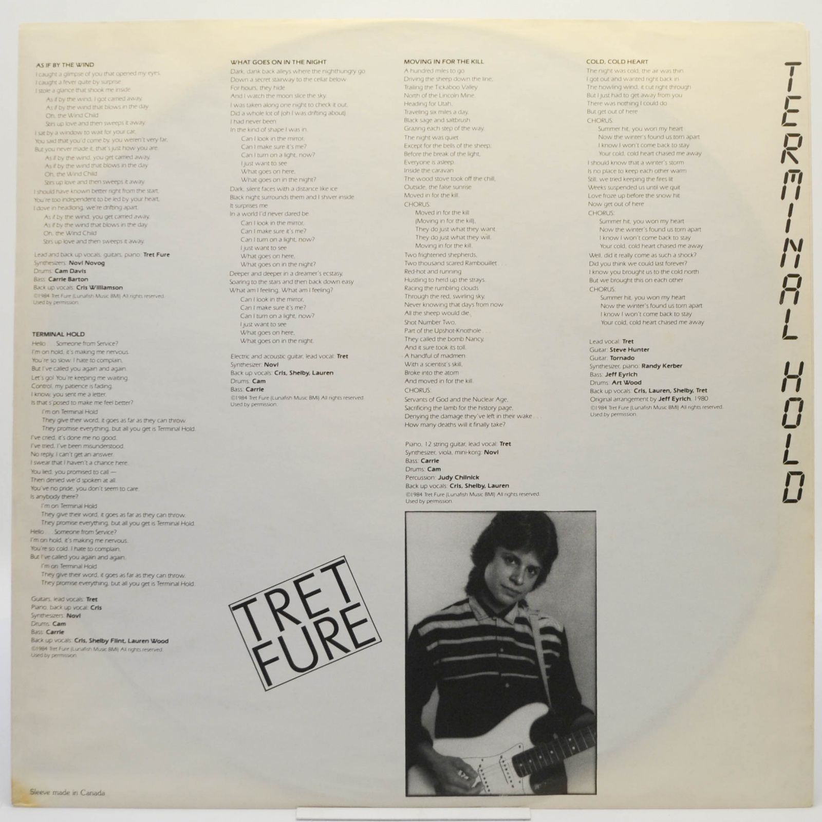 Tret Fure — Terminal Hold, 1984