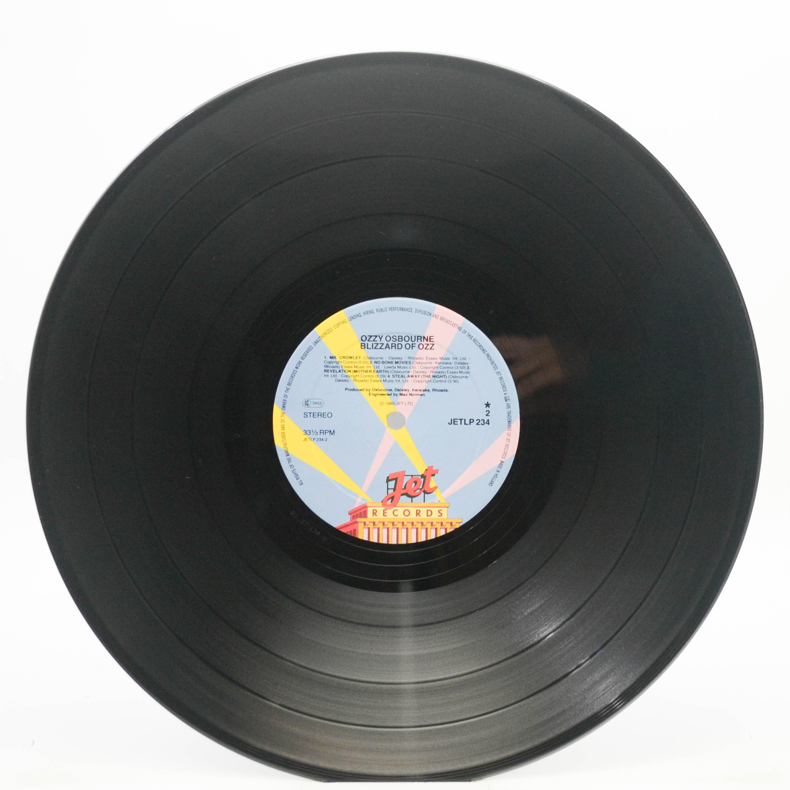 Ozzy Osbourne — Blizzard Of Ozz, 1980