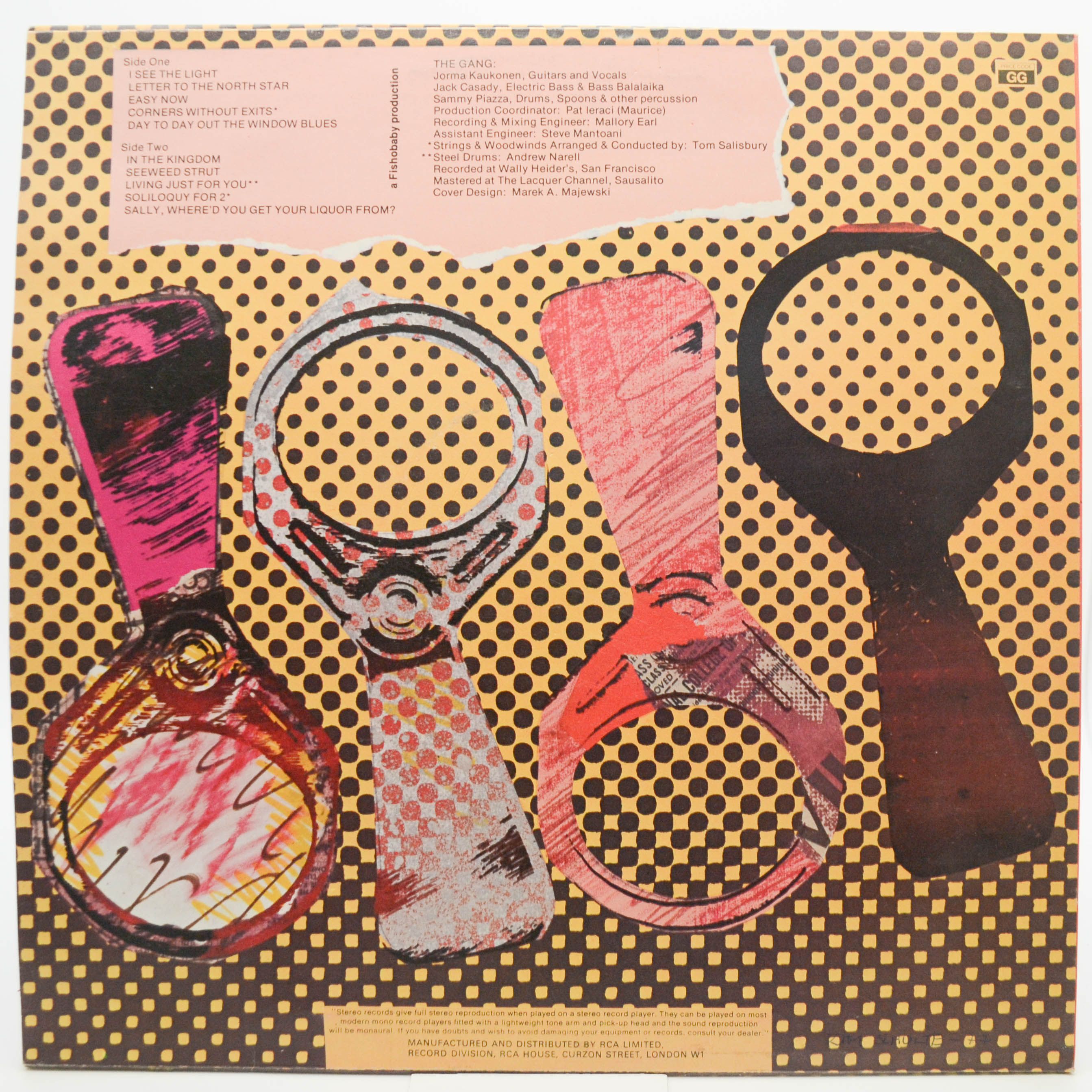 Hot Tuna — The Phosphorescent Rat (UK), 1973