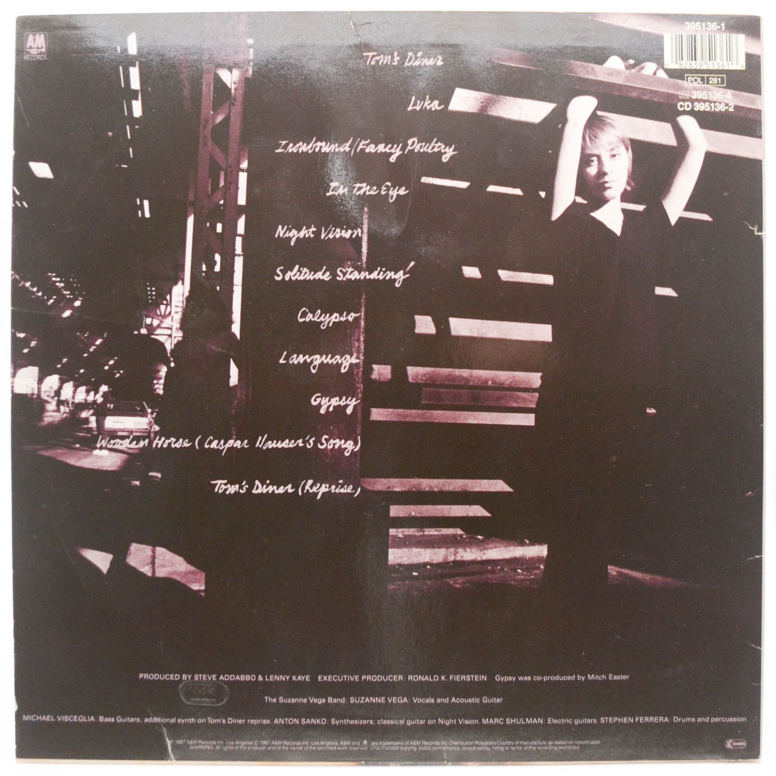 Suzanne Vega — Solitude Standing, 1987