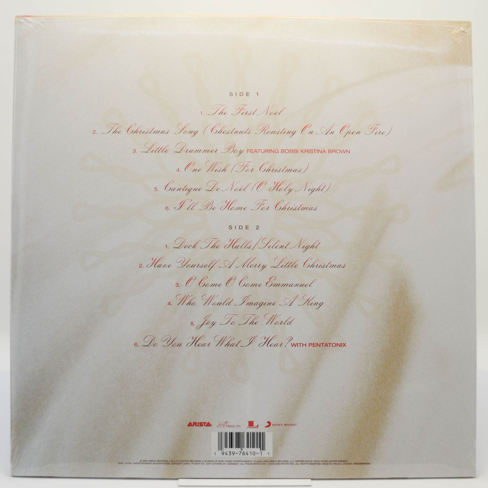 Whitney Houston — One Wish : The Holiday Album, 2003