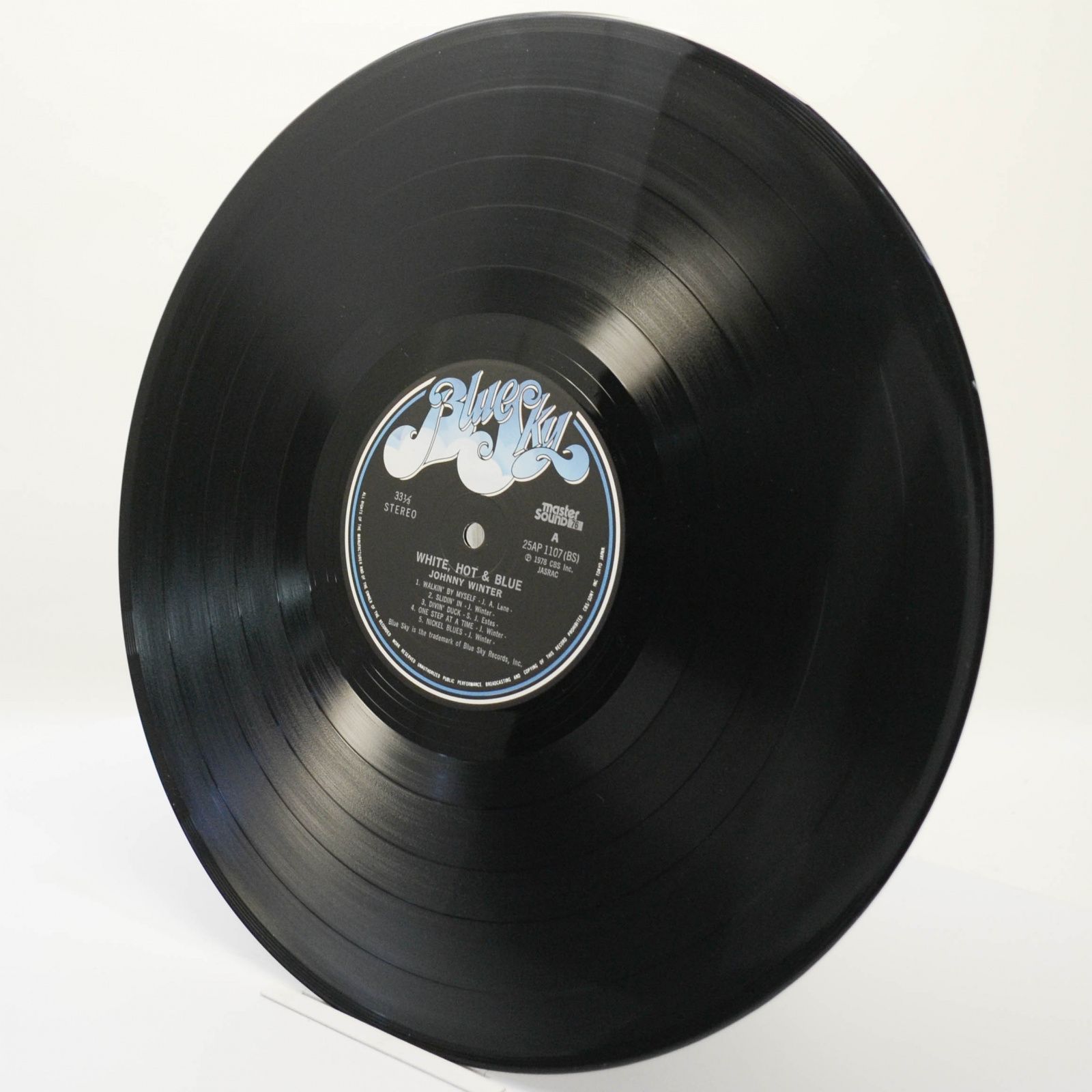 Johnny Winter — White, Hot & Blue, 1978