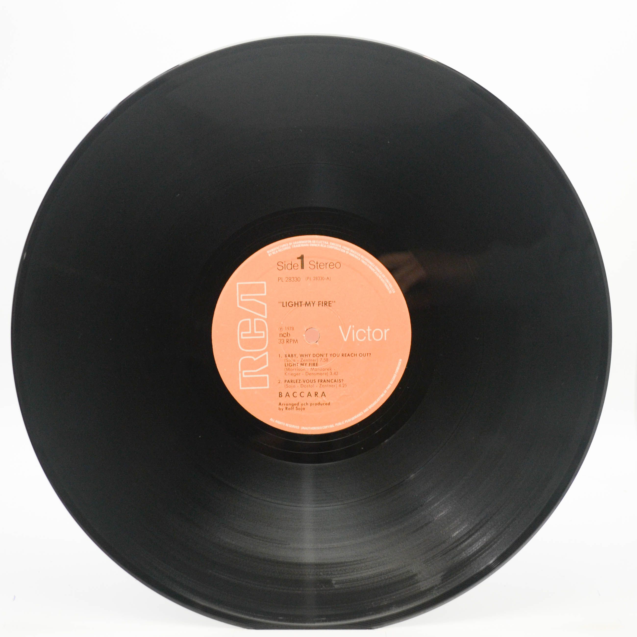 Baccara — Light My Fire, 1978