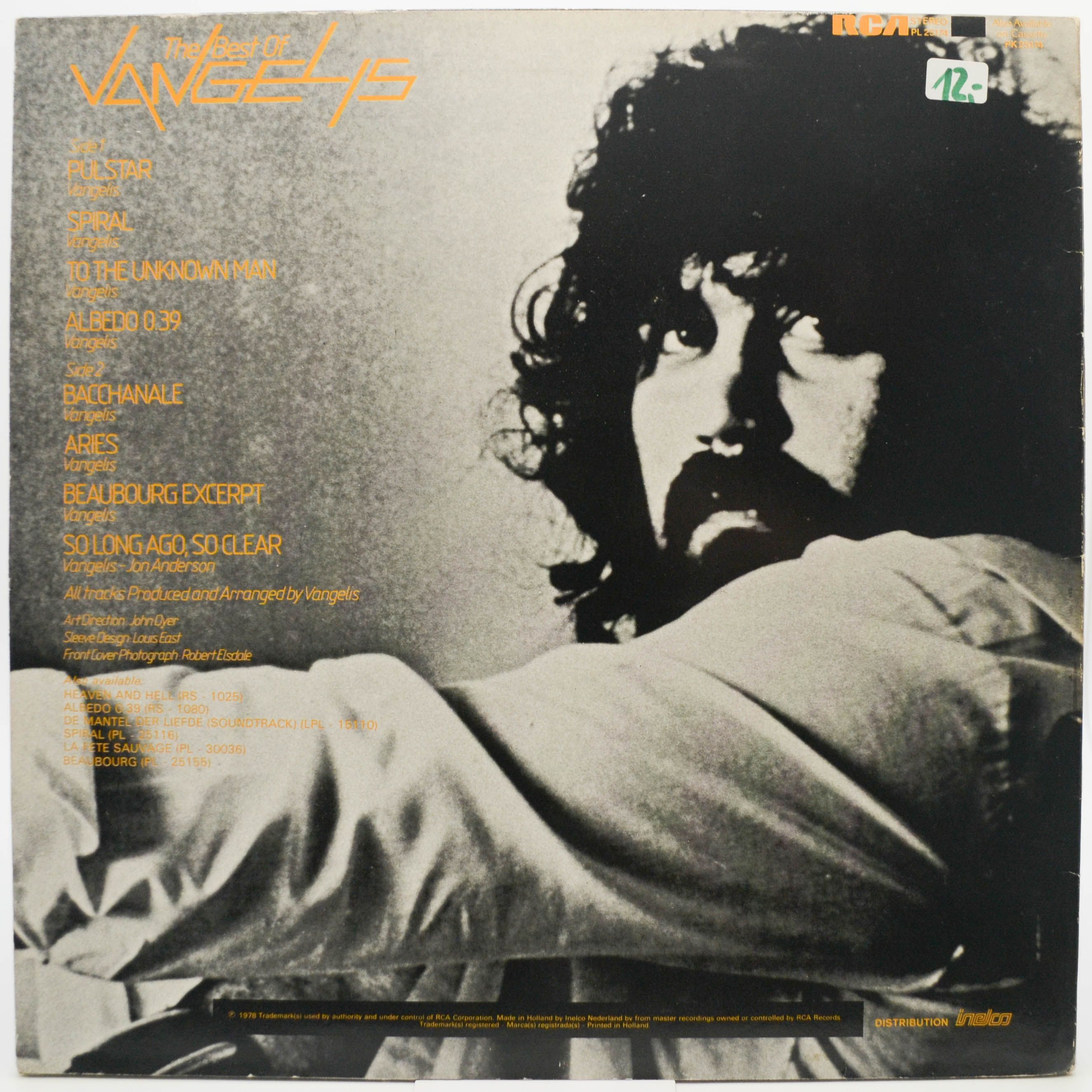Vangelis — The Best Of Vangelis, 1978