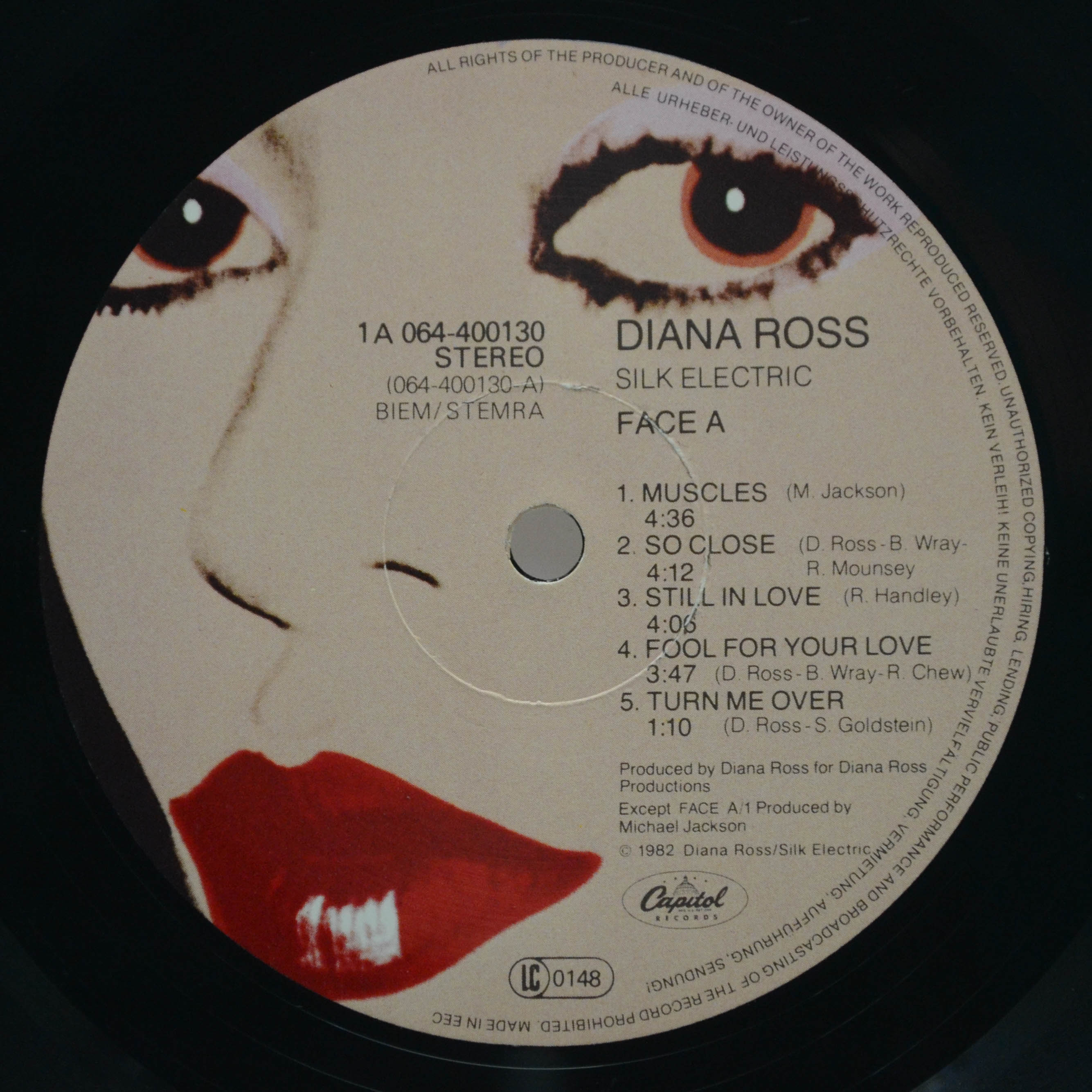 Diana Ross — Silk Electric, 1982