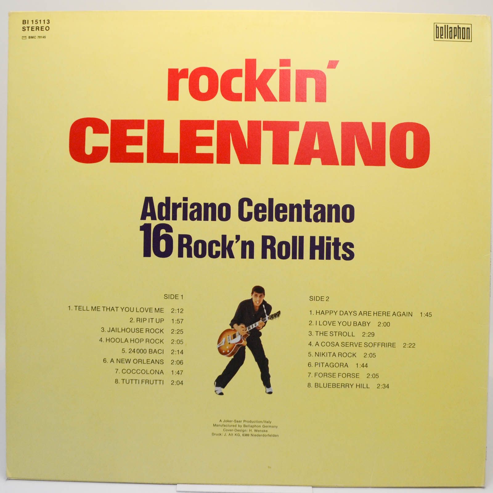 Adriano Celentano — Rockin' Celentano, 1970