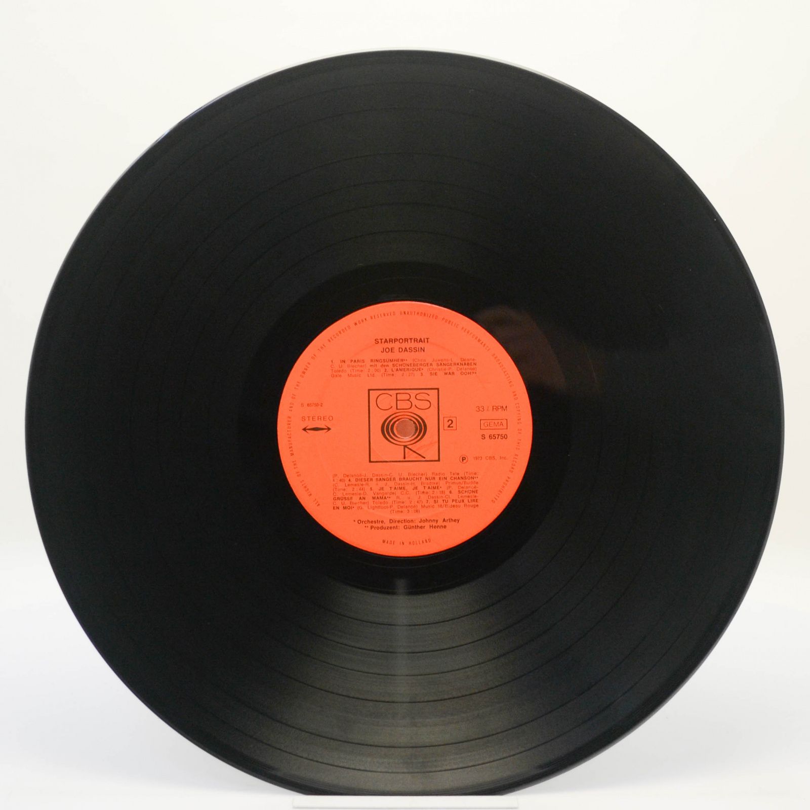 Joe Dassin — Starportrait, 1973