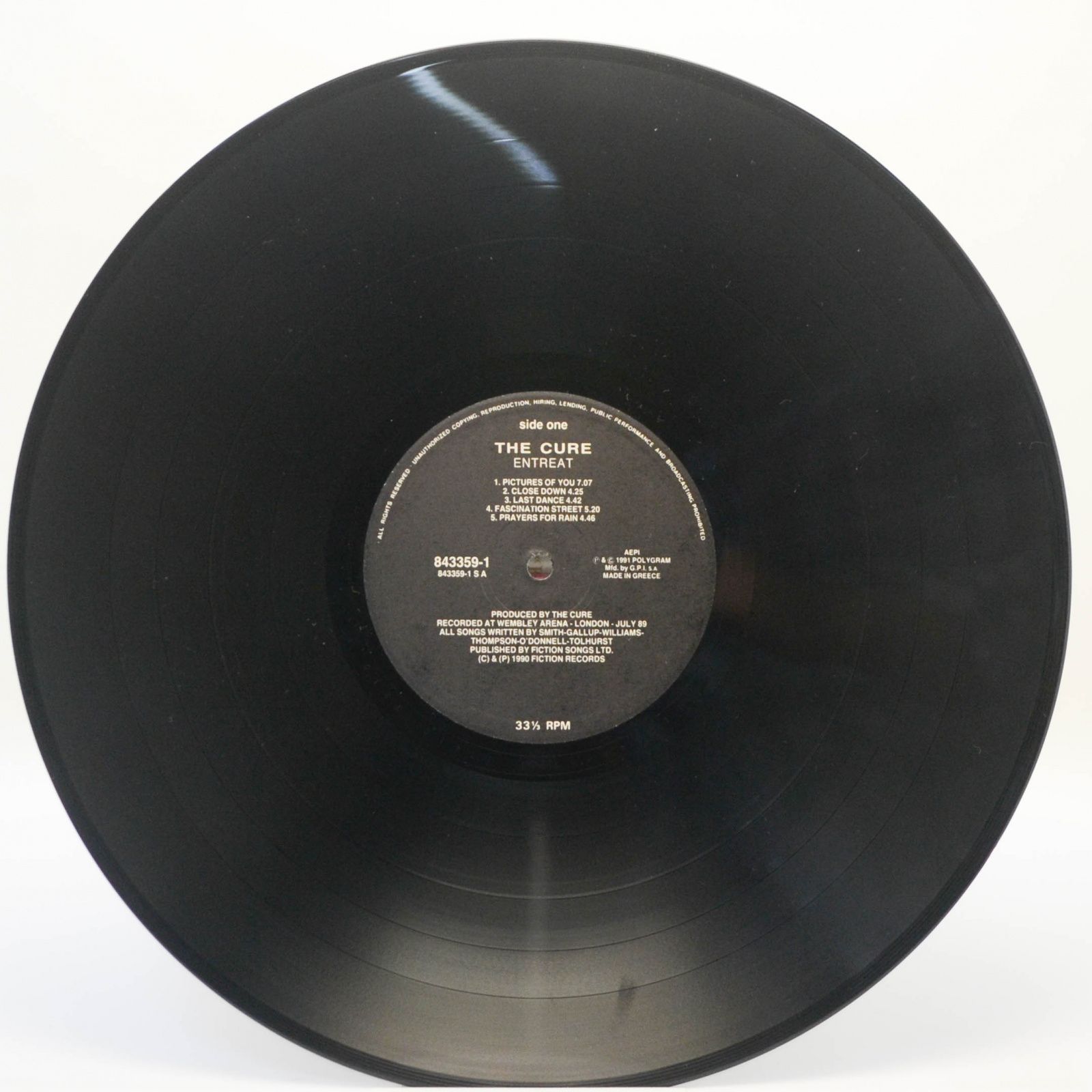 Cure — Entreat, 1990