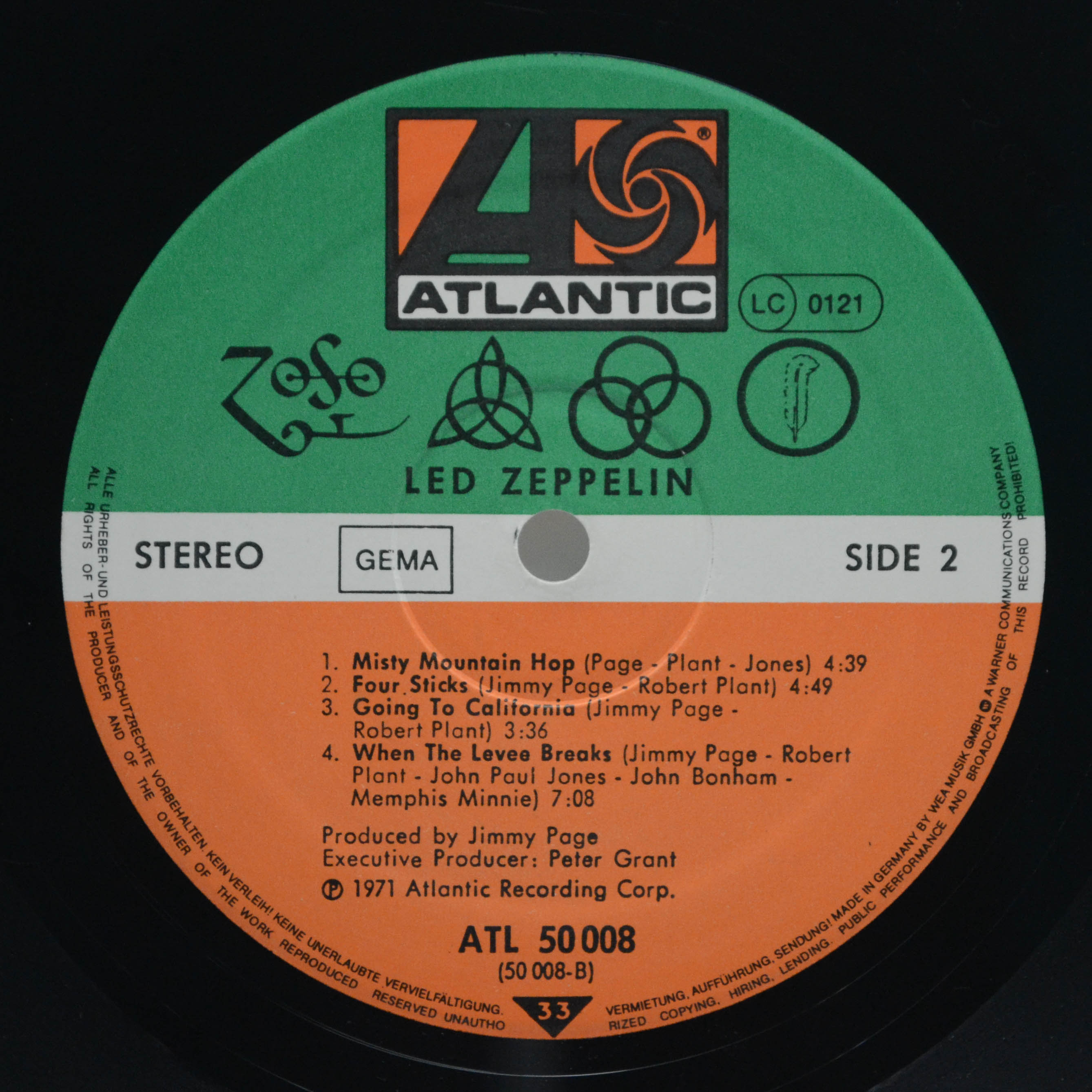 Led Zeppelin — Untitled, 1971