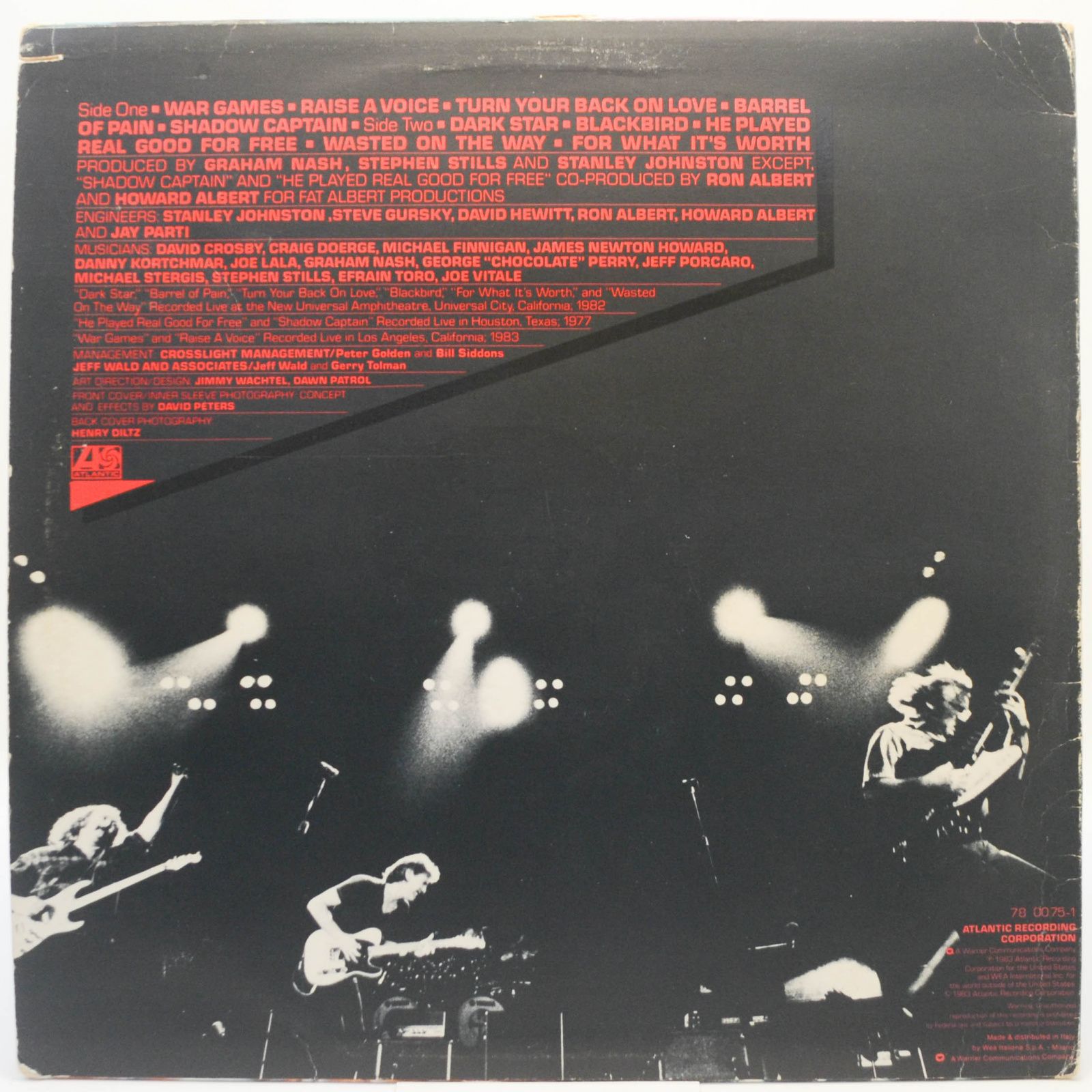 Crosby, Stills & Nash — Allies, 1983