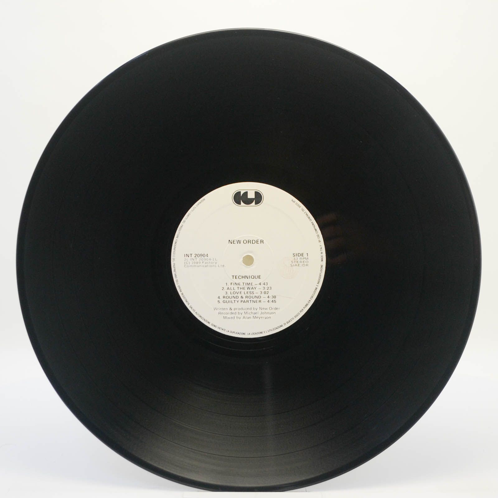 Neworder — Technique, 1989