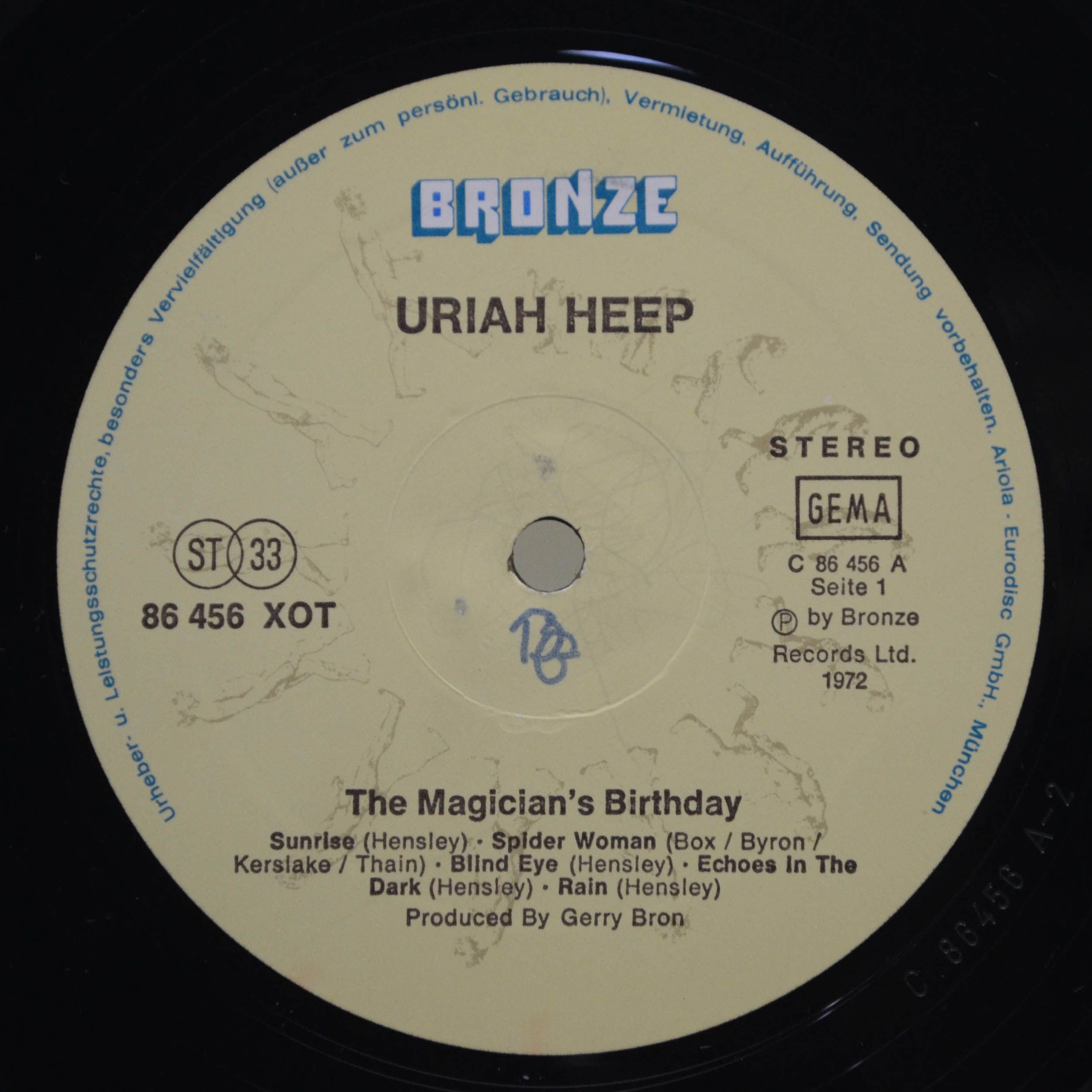 Uriah Heep — The Magician's Birthday, 1972