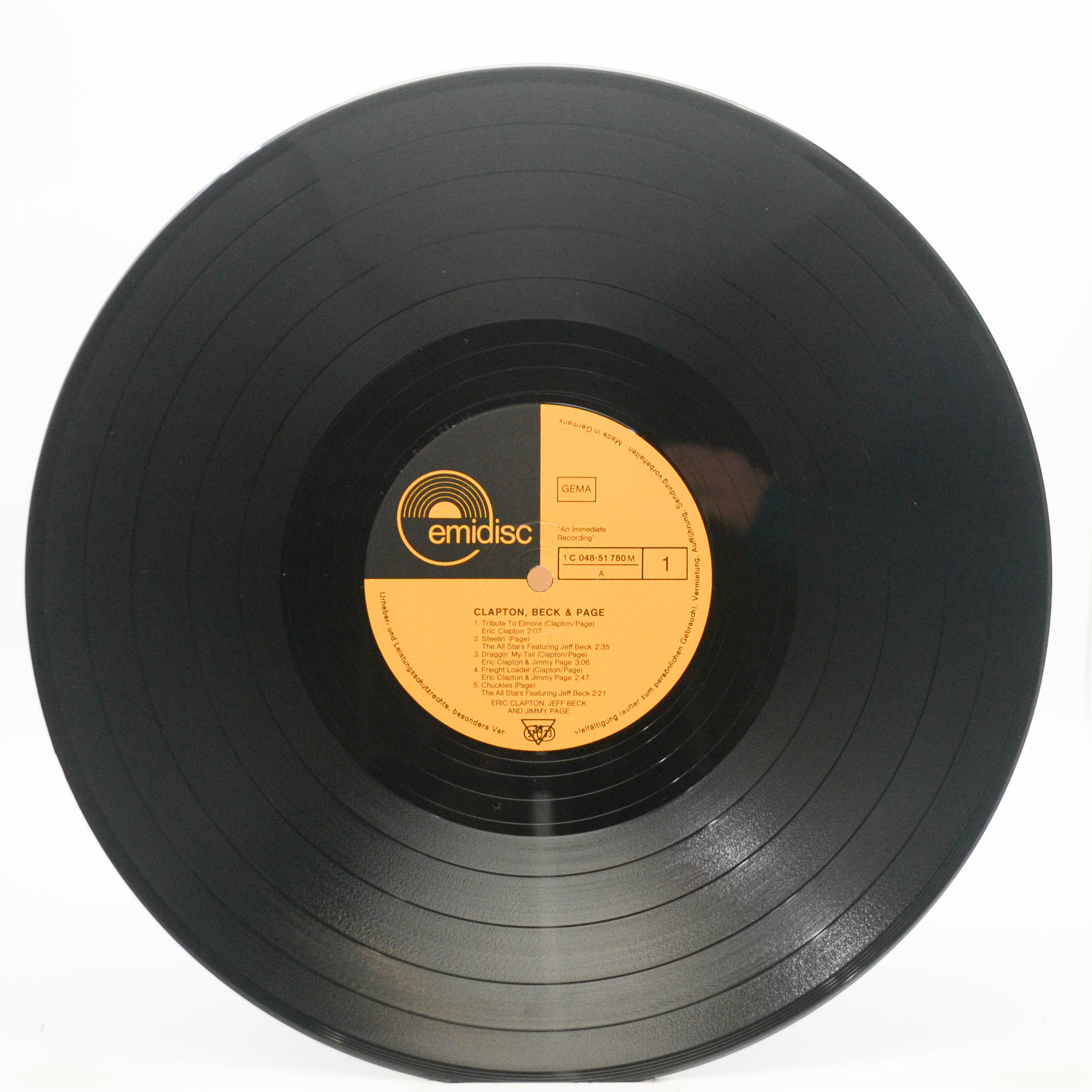 Clapton, Beck & Page — Clapton, Beck & Page, 1973