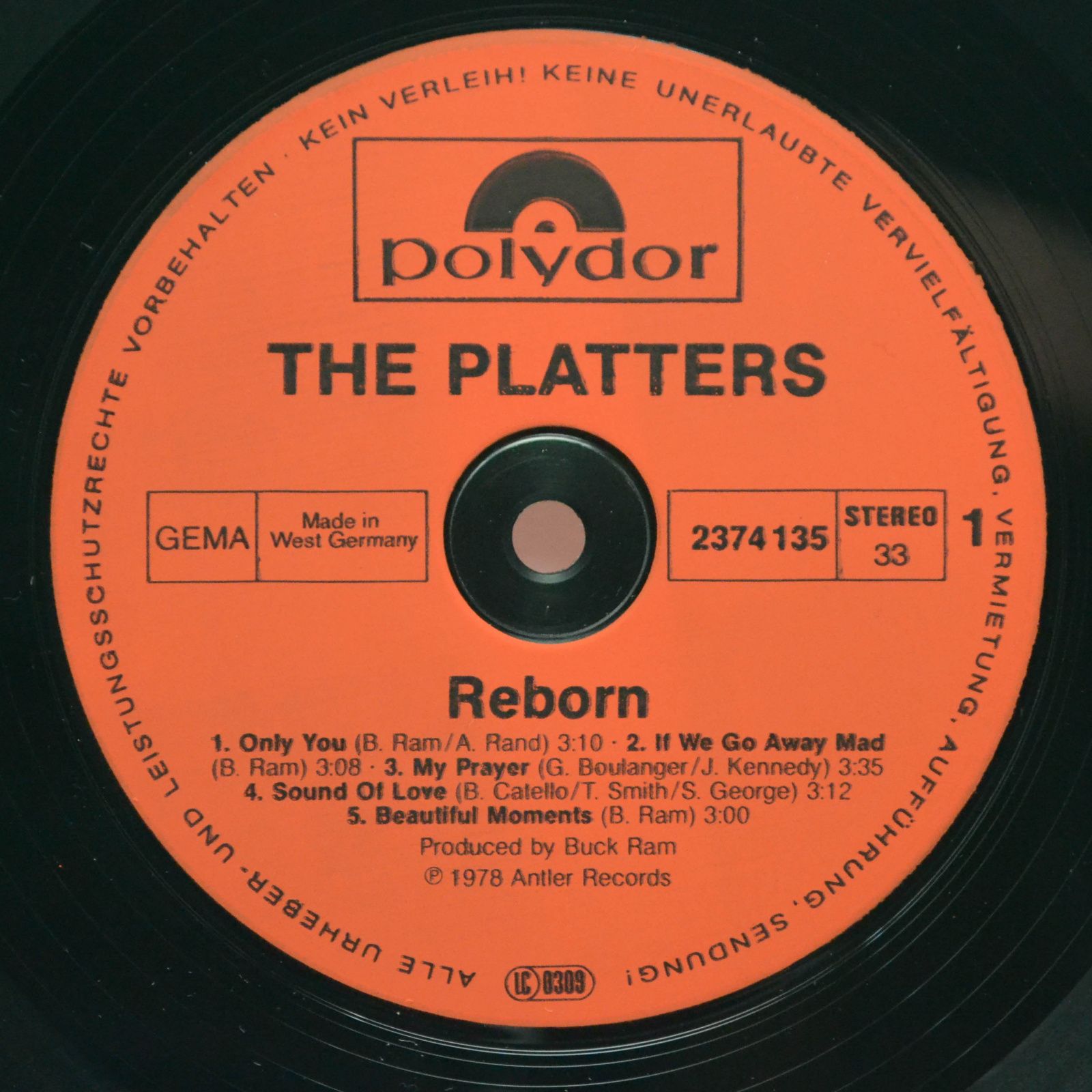 Platters — Reborn, 1978
