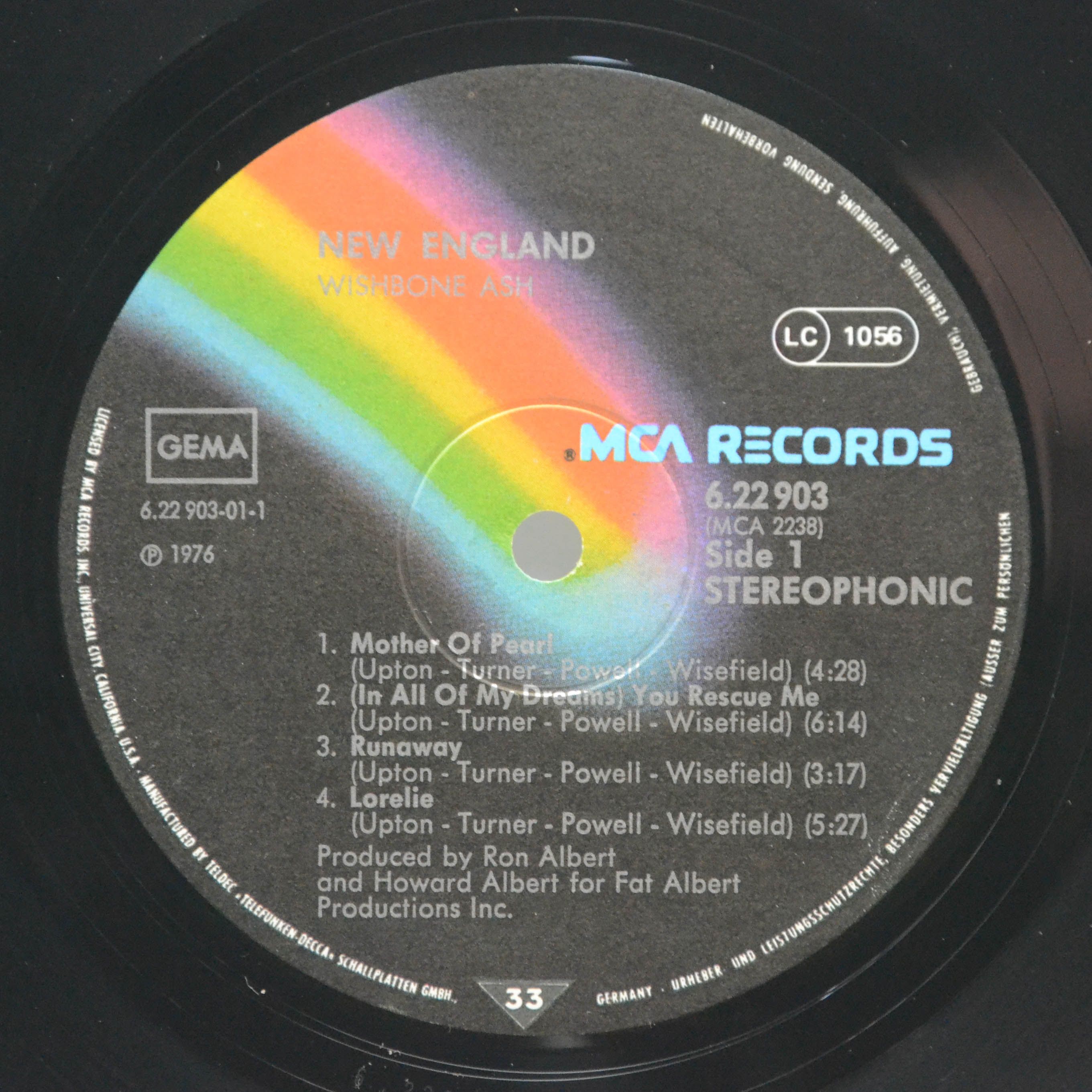 Wishbone Ash — New England, 1976