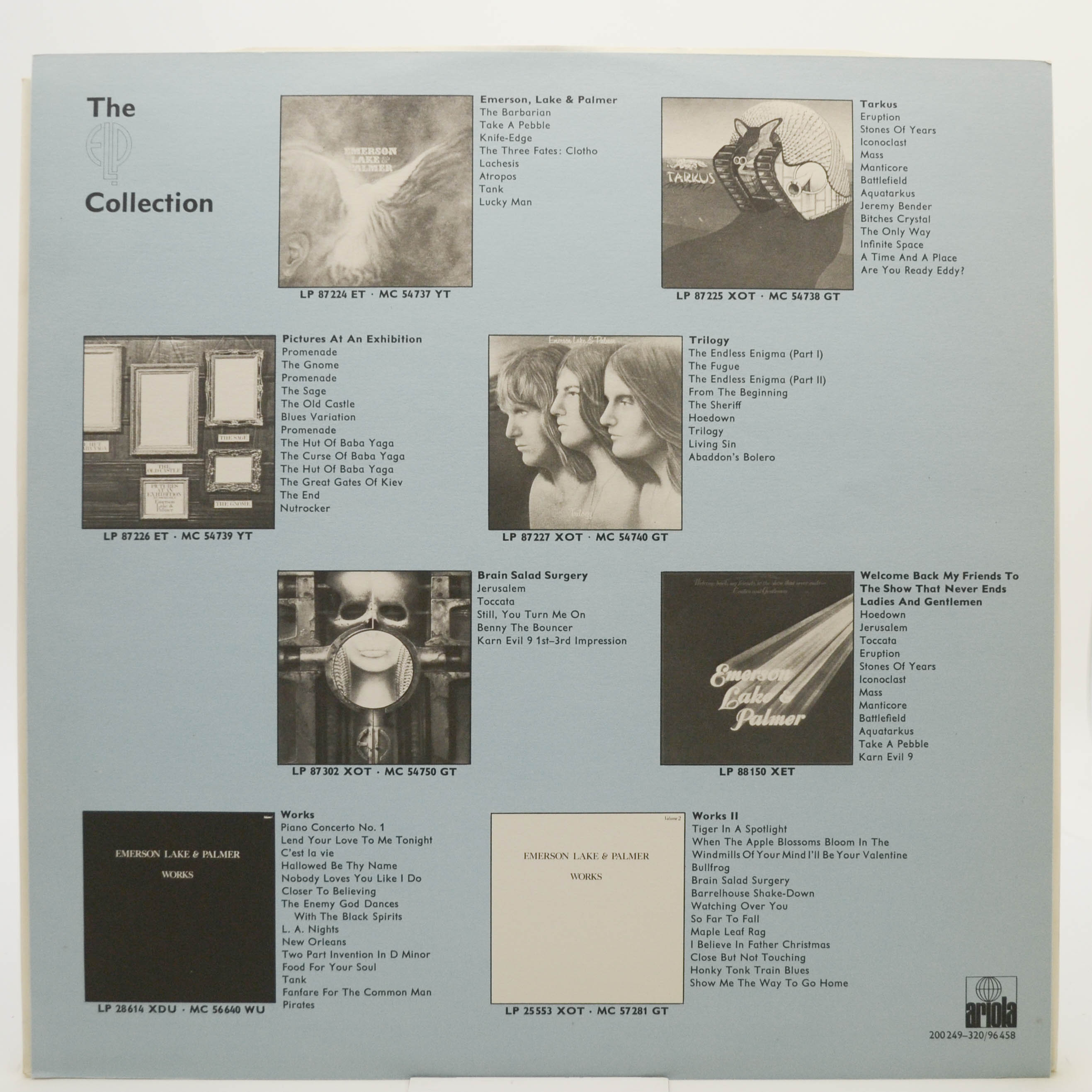 Emerson, Lake & Palmer — Love Beach, 1978