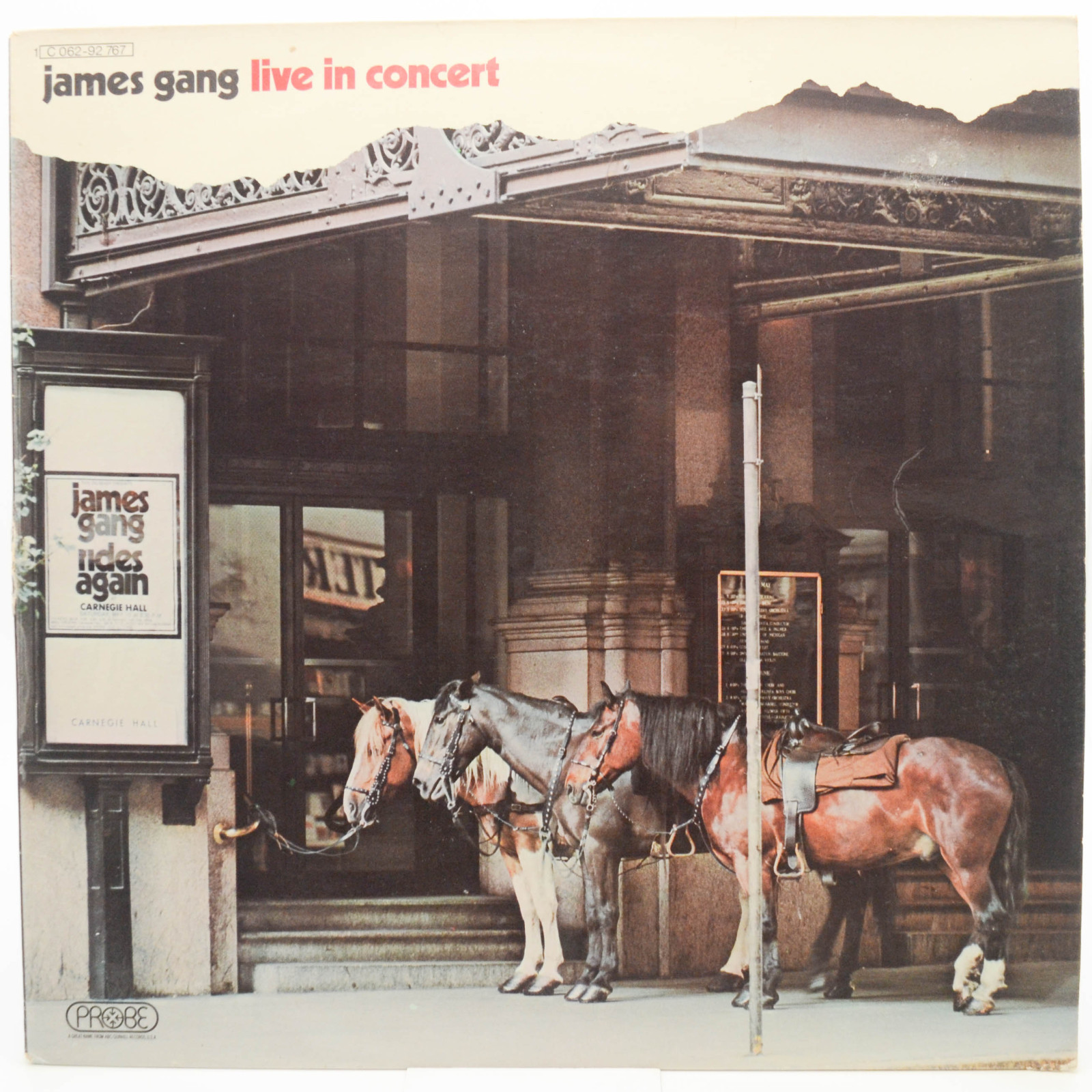 James Gang — Live In Concert, 1971