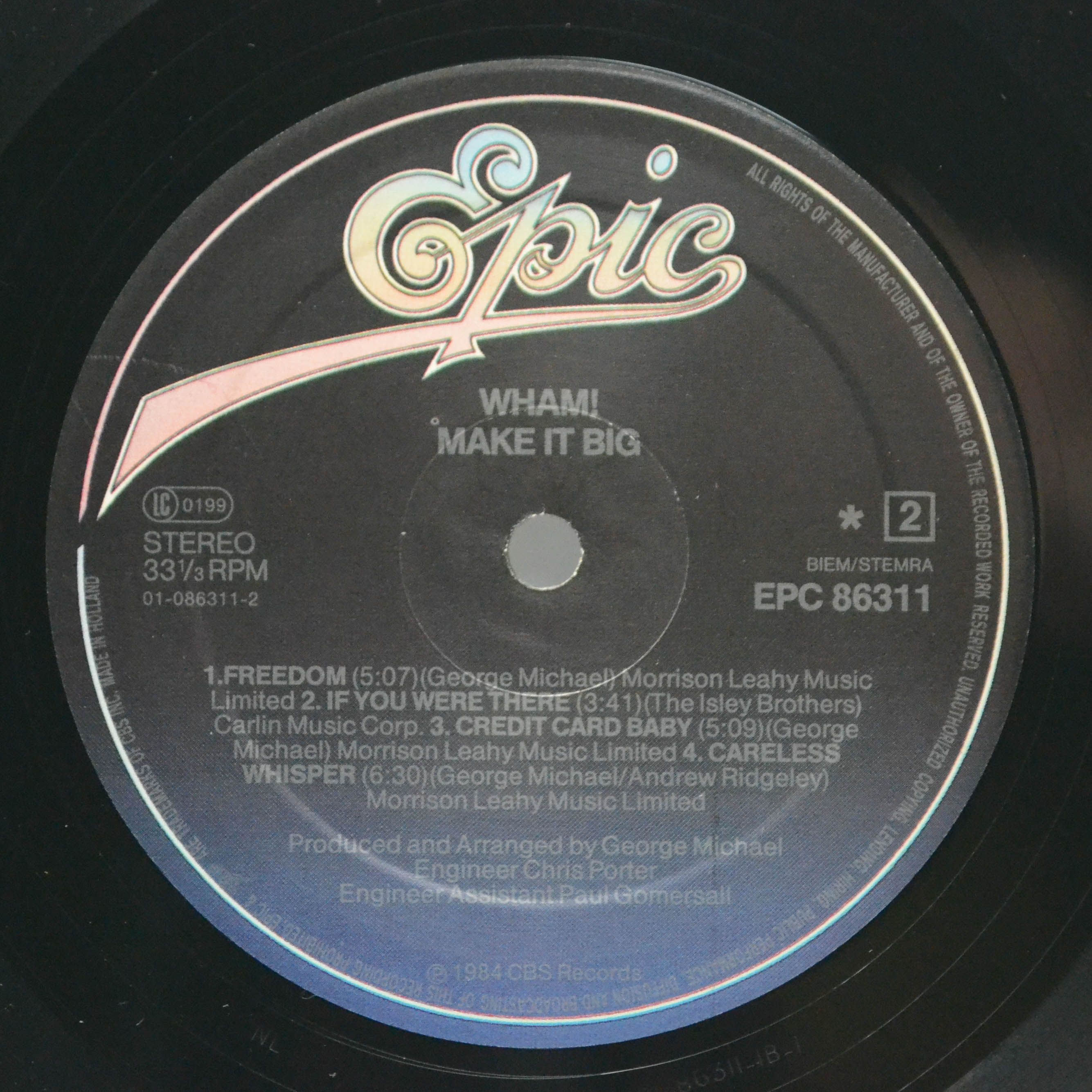 Wham! — Make It Big, 1984