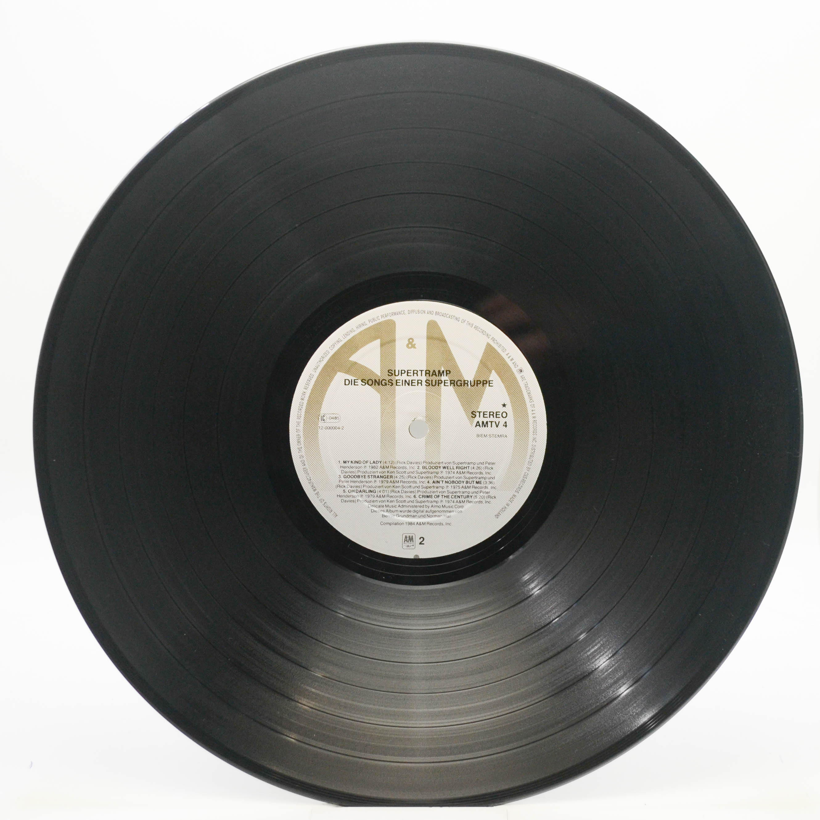 Supertramp — Die Songs Einer Supergruppe, 1984