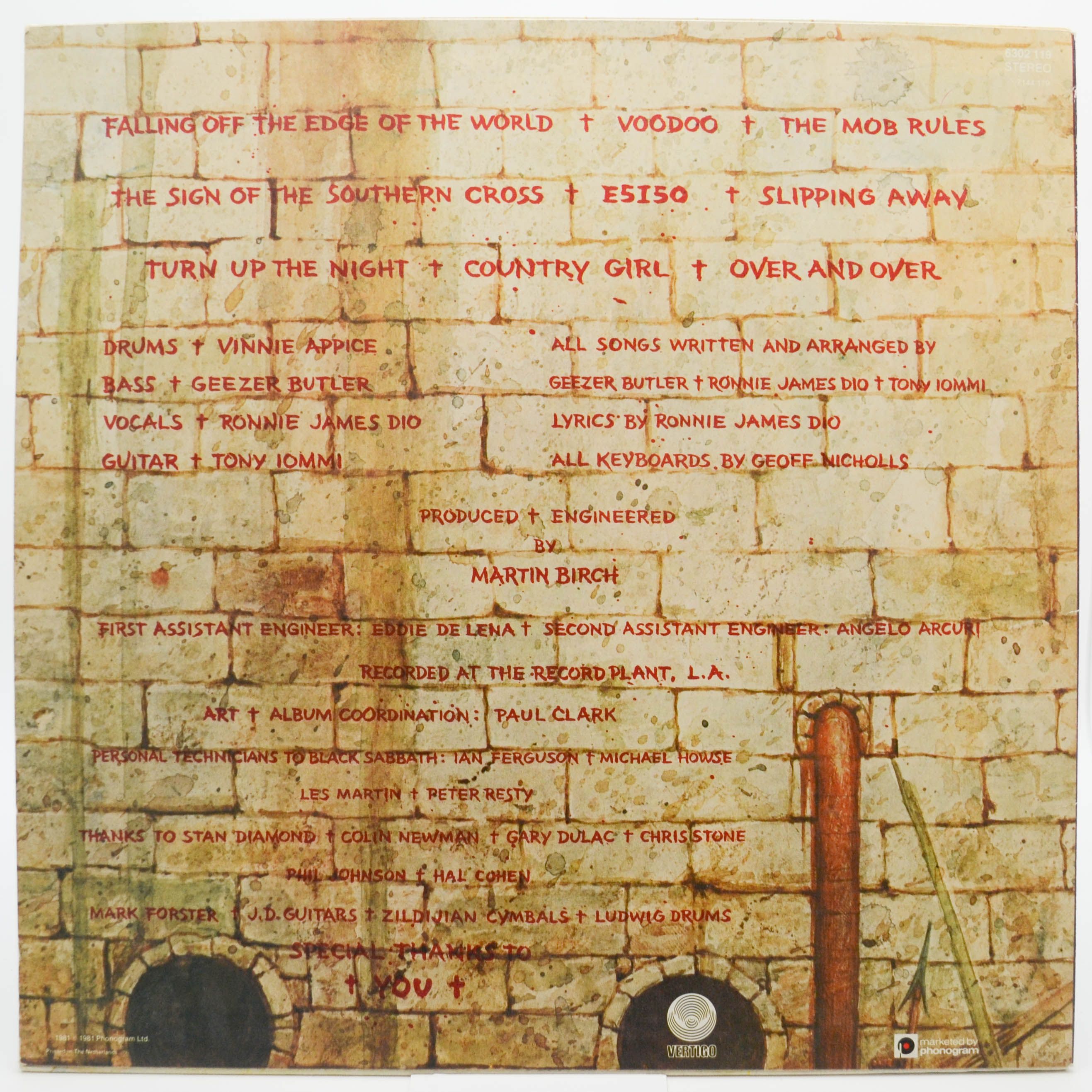 Black Sabbath — Mob Rules, 1981