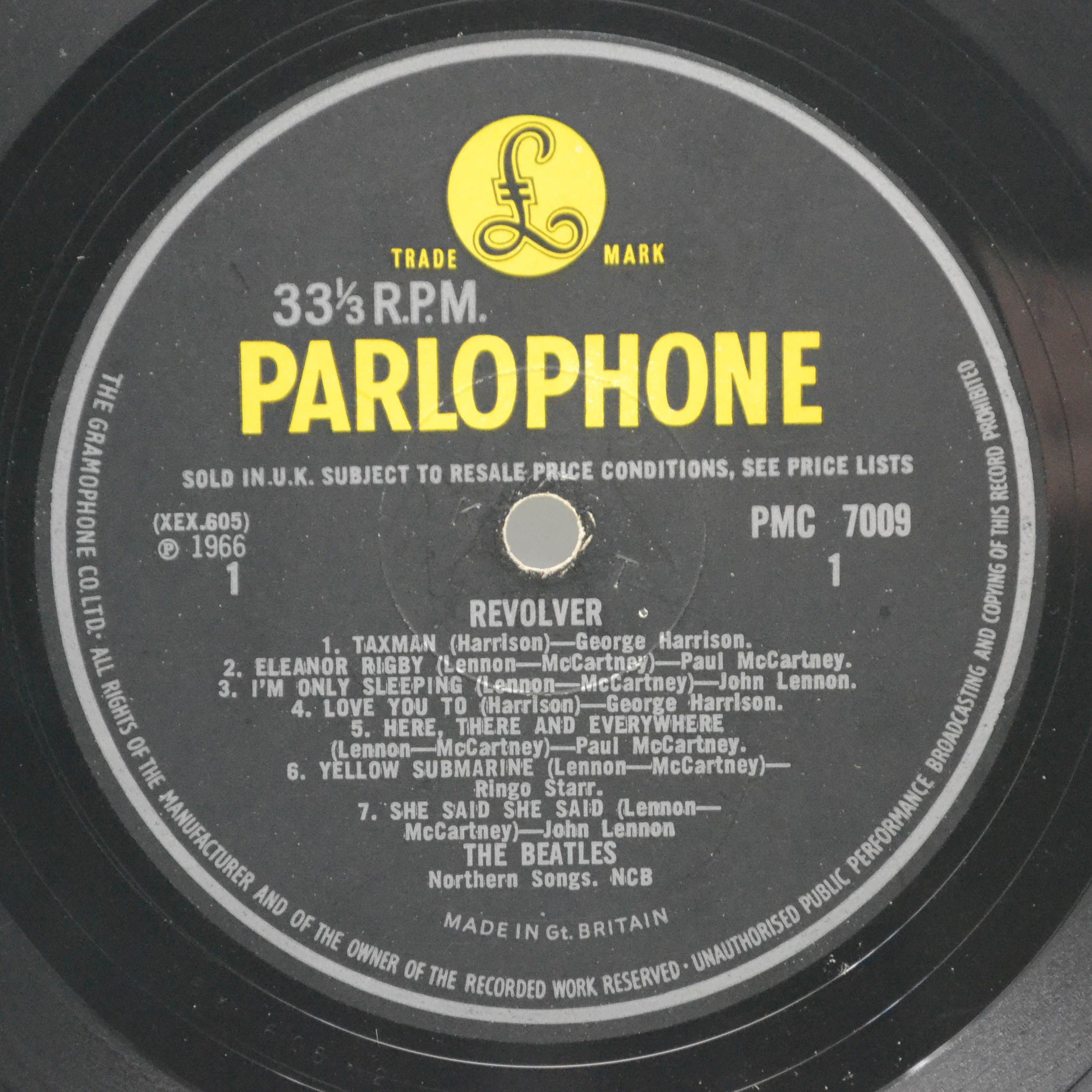 Beatles — Revolver (2-nd, UK), 1966