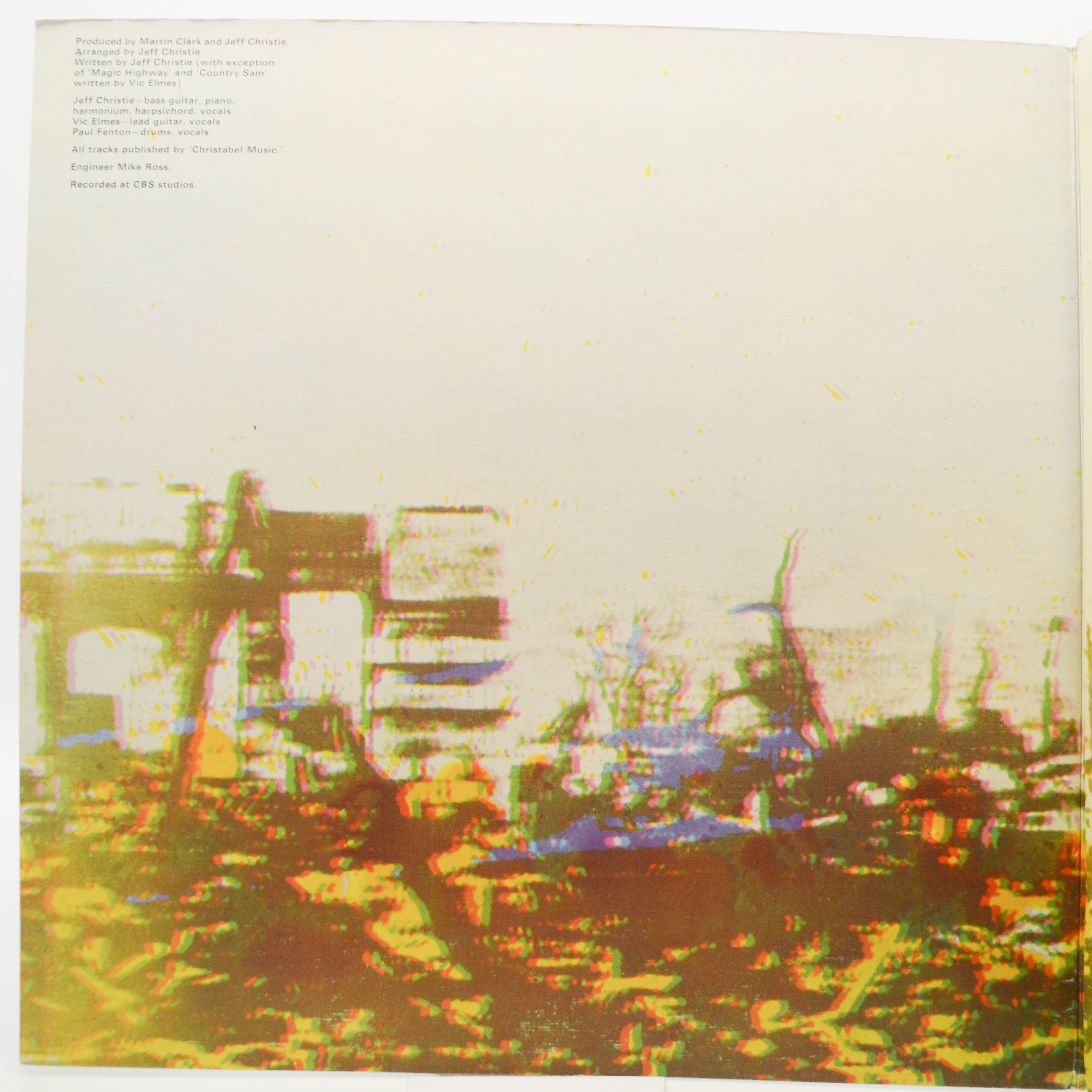 Christie — For All Mankind (1-st, UK), 1971