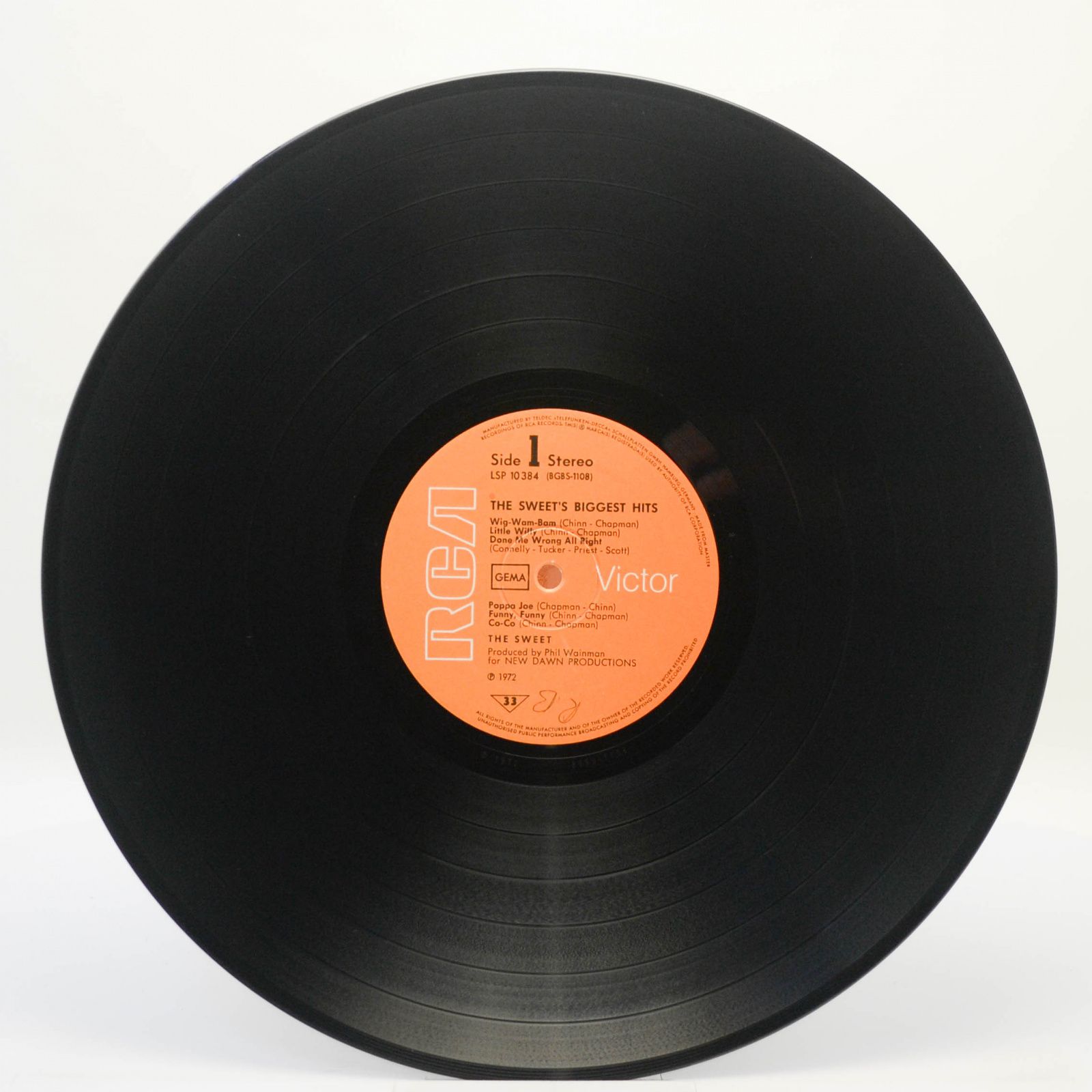 Sweet — The Sweet's Biggest Hits, 1972