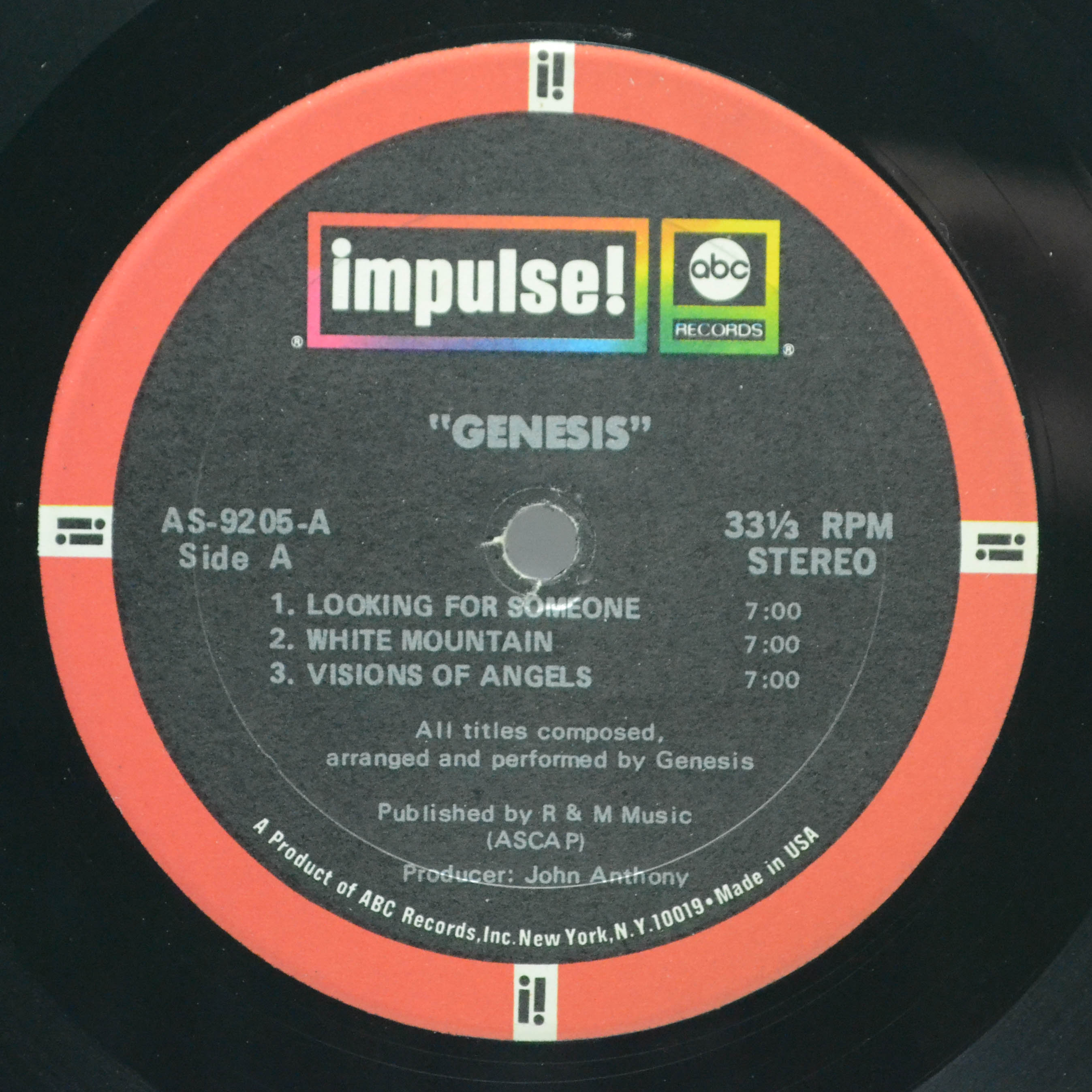 Genesis — Trespass (USA), 1970