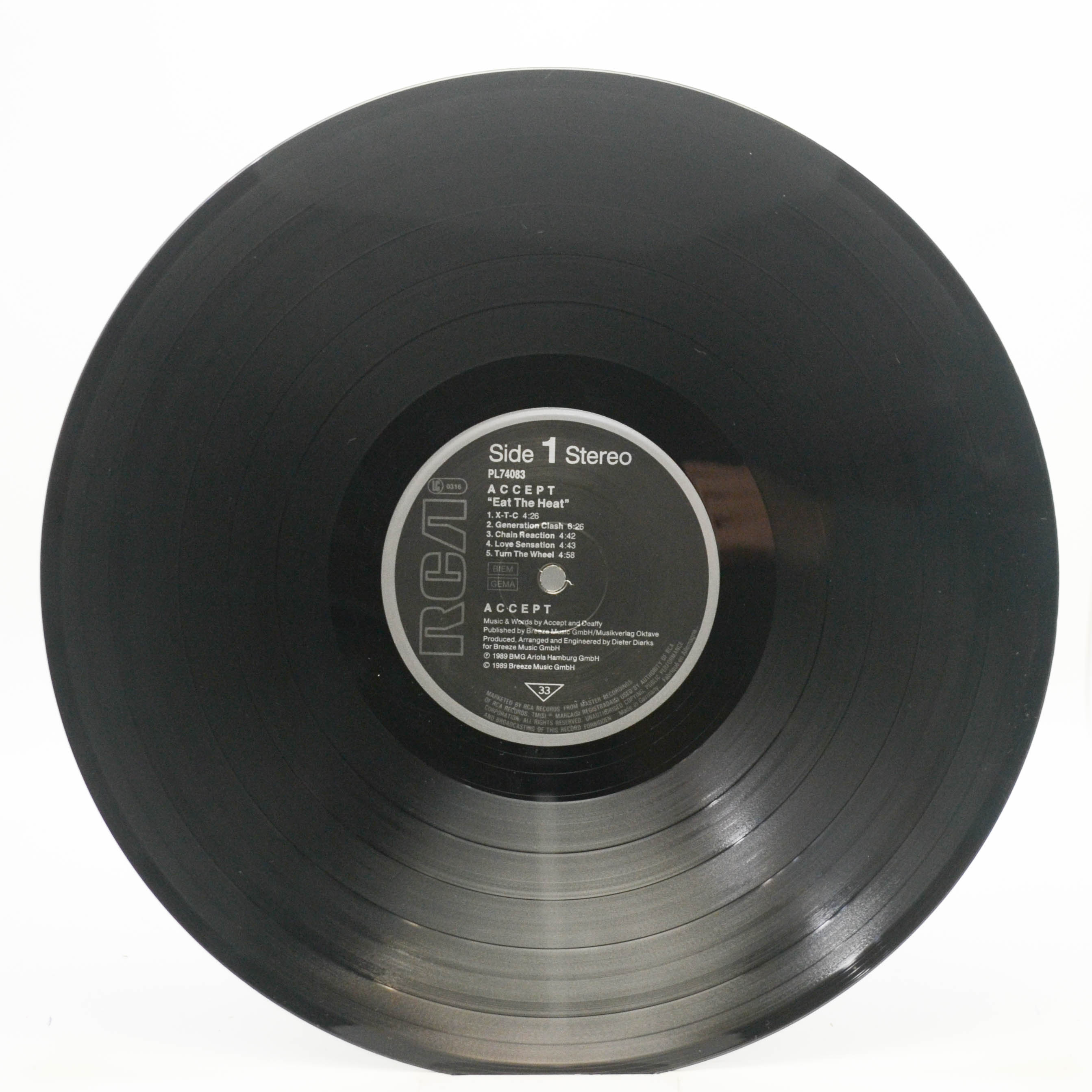 Accept — Eat The Heat, 1989