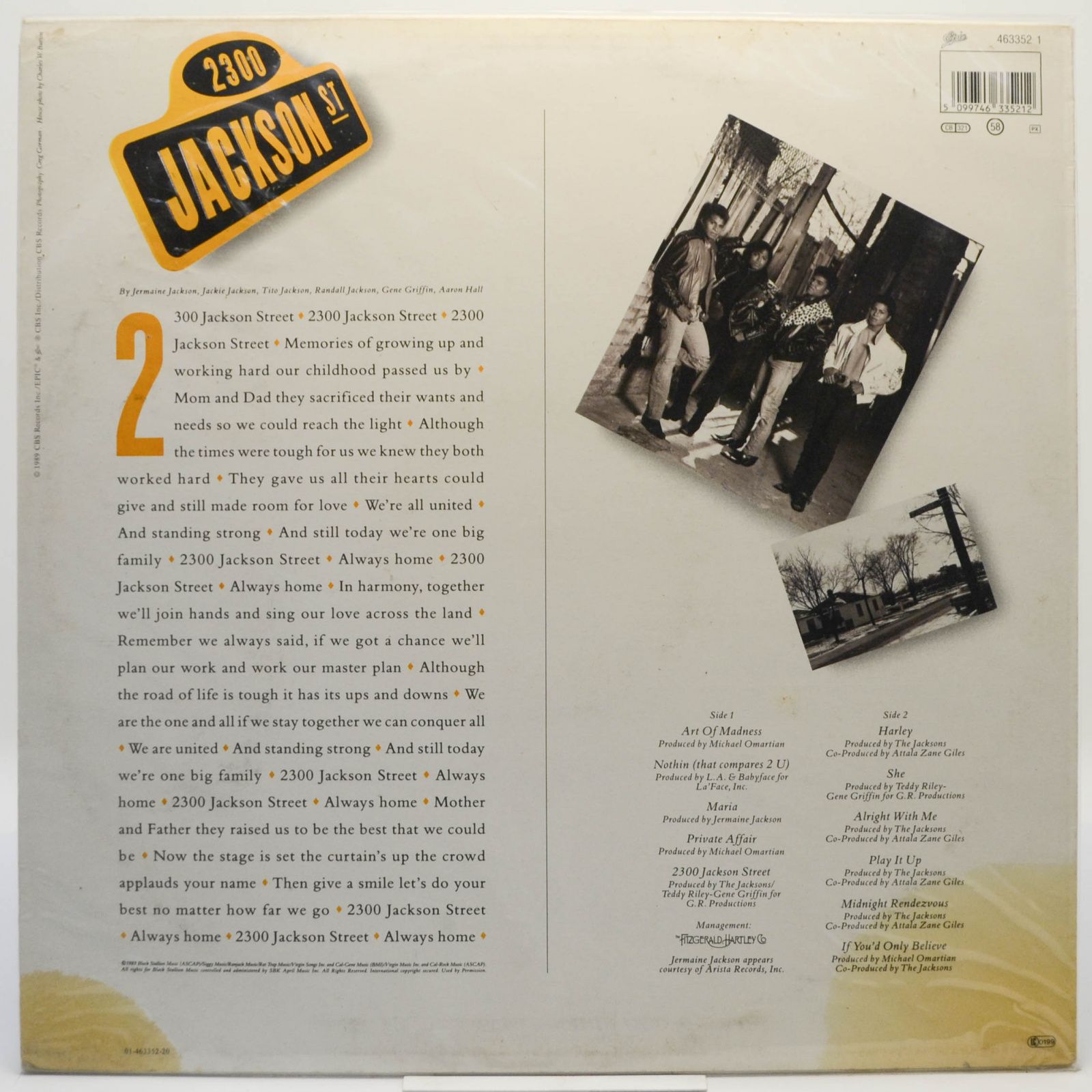 Jacksons — 2300 Jackson Street, 1989