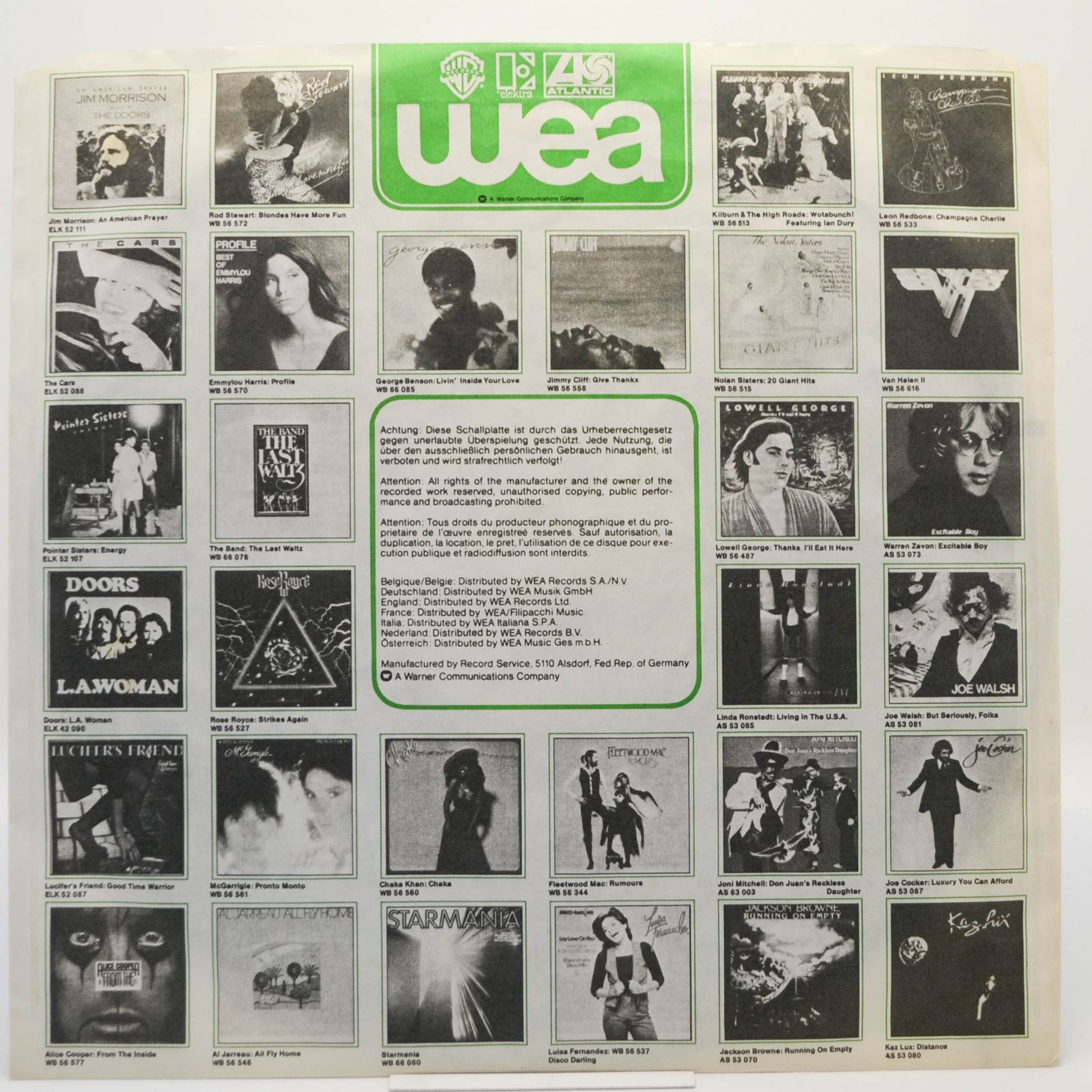 Lucifer's Friend — Sneak Me In, 1980