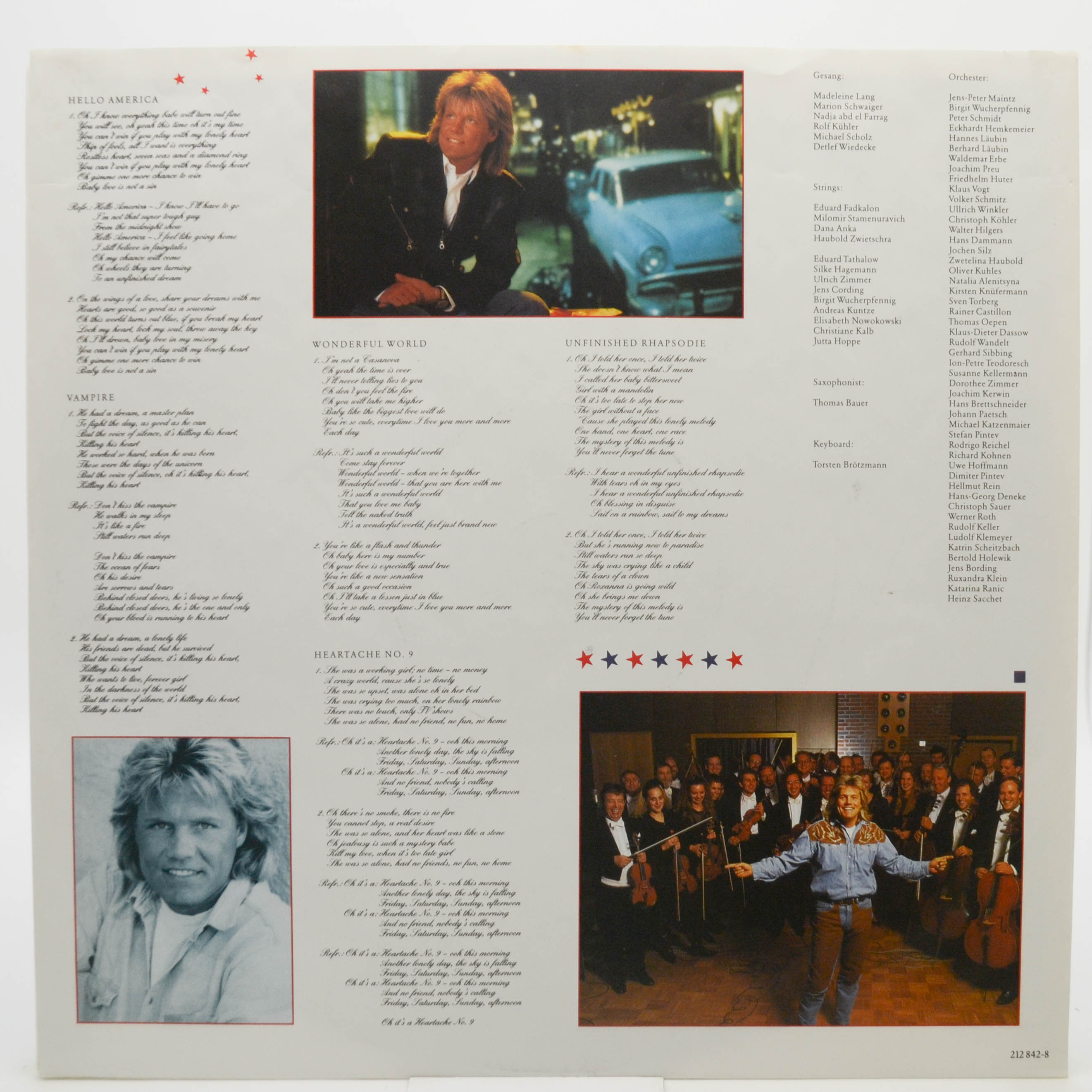 Blue System — Hello America, 1992