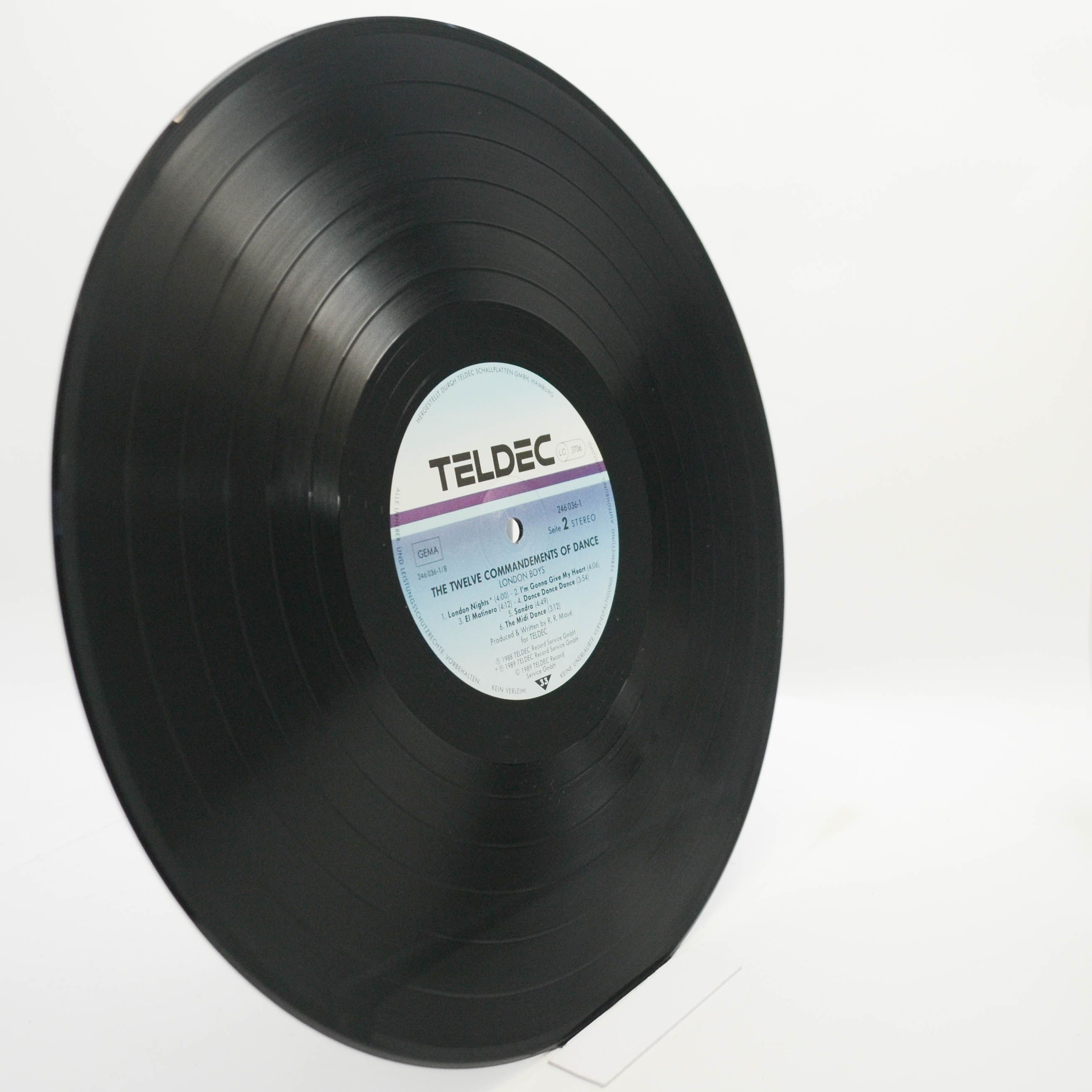 London Boys — The Twelve Commandments Of Dance, 1989